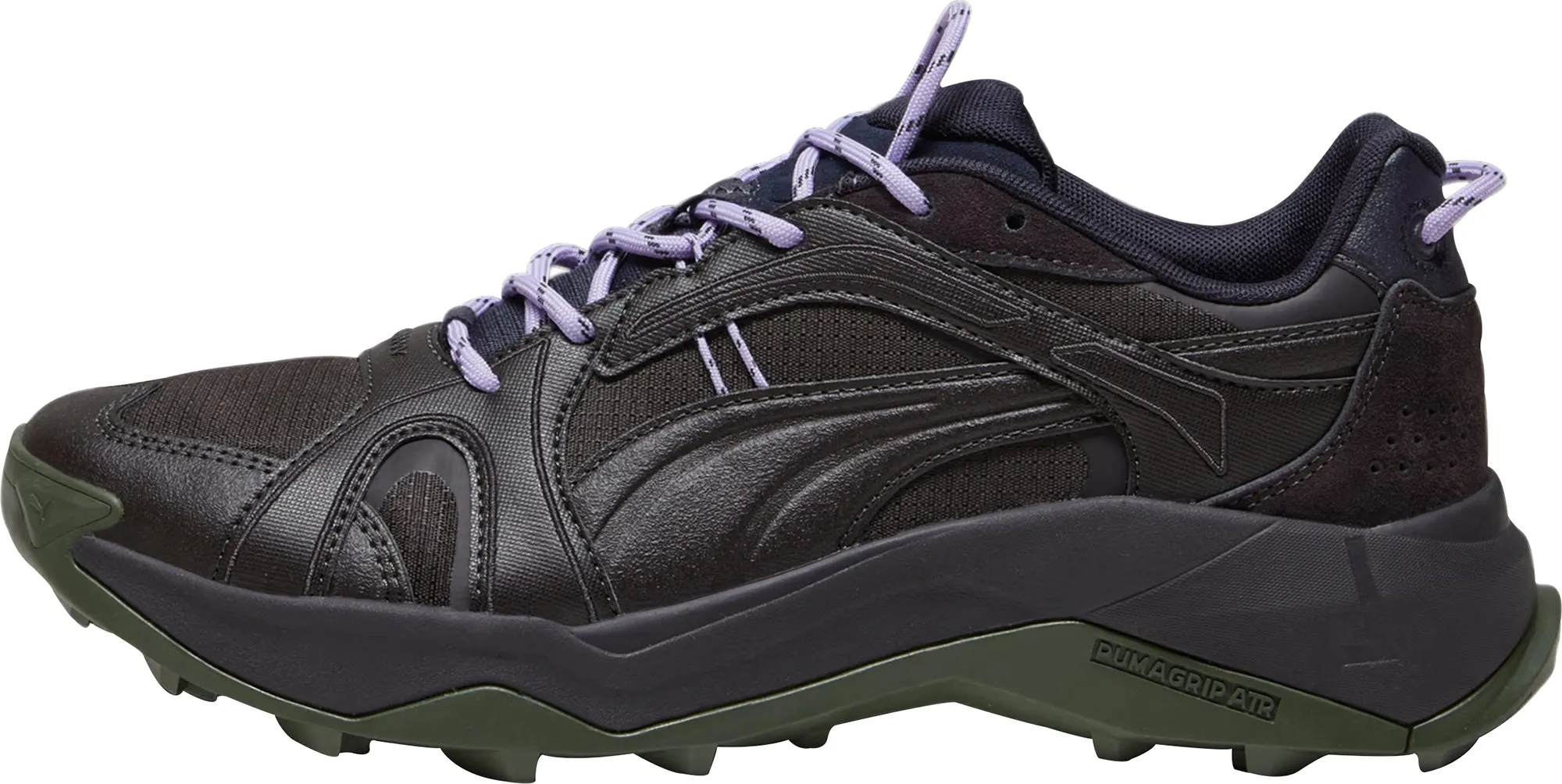 Puma Explore Nitro SPS Mens Walking Shoes - Black Puma sport shoes with bold branding