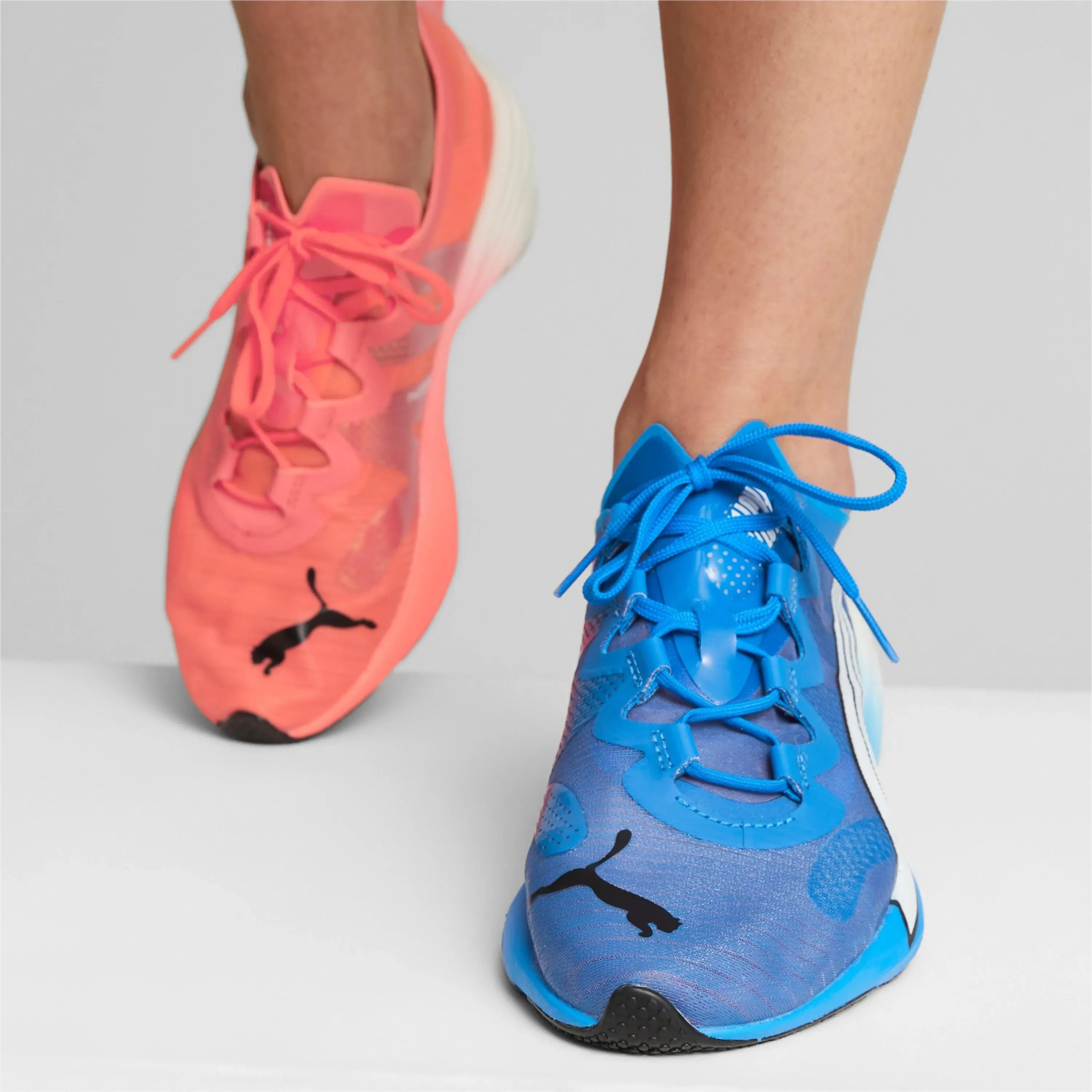 Puma Fast-FWD Nitro Elite Womens Running Shoes - Blue Cozy Footwear
