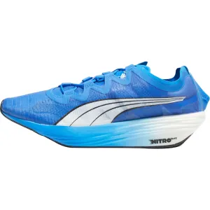 Puma Fast-FWD Nitro Elite Womens Running Shoes - Blue Puma sport shoes with bold branding