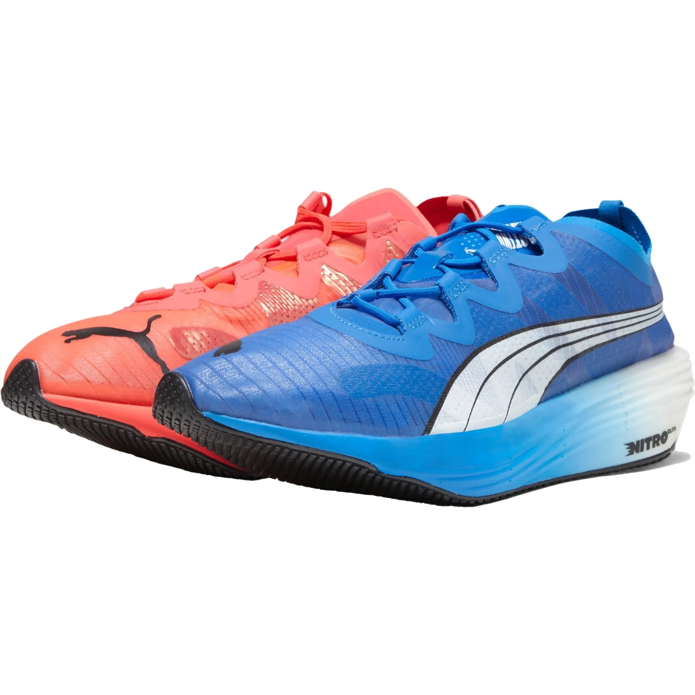 Puma Fast-FWD Nitro Elite Womens Running Shoes - Blue Cozy Footwear