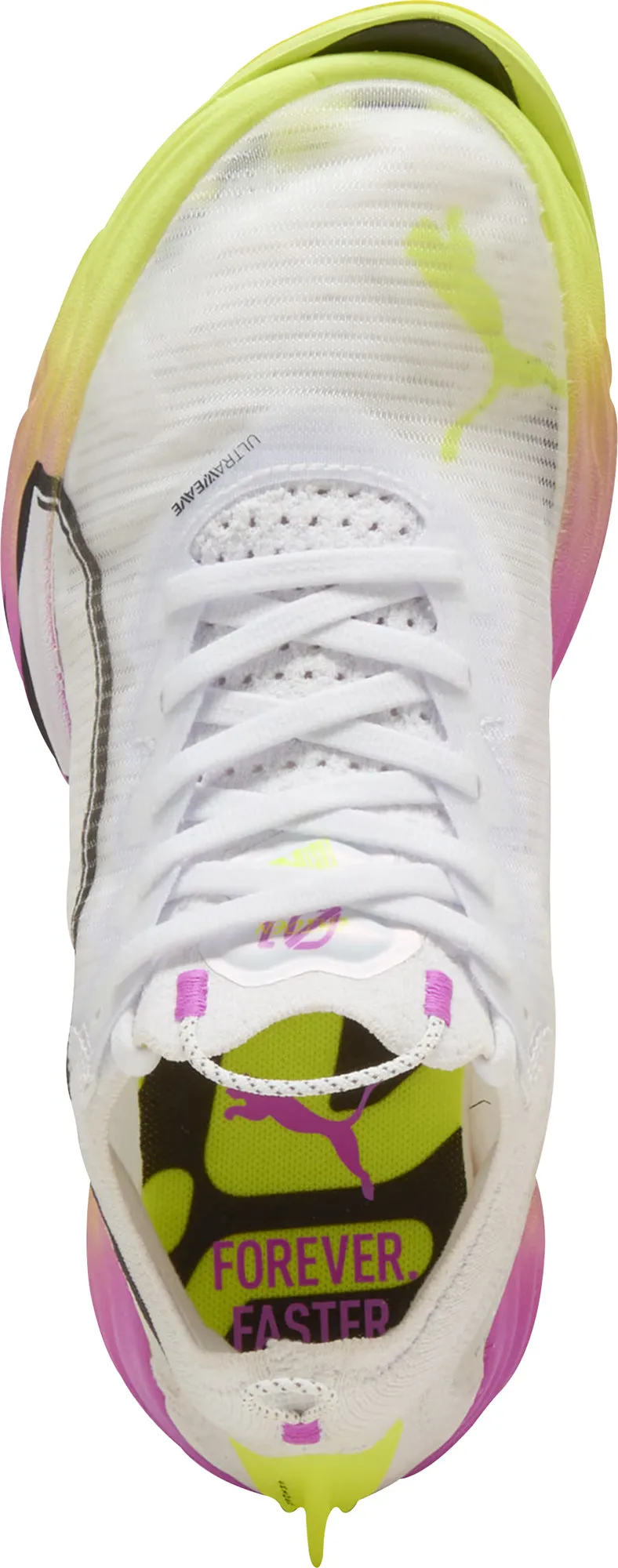 Puma Fast-R Nitro Elite 2 Ekiden Glow Womens Running Shoes - White Cozy Footwear