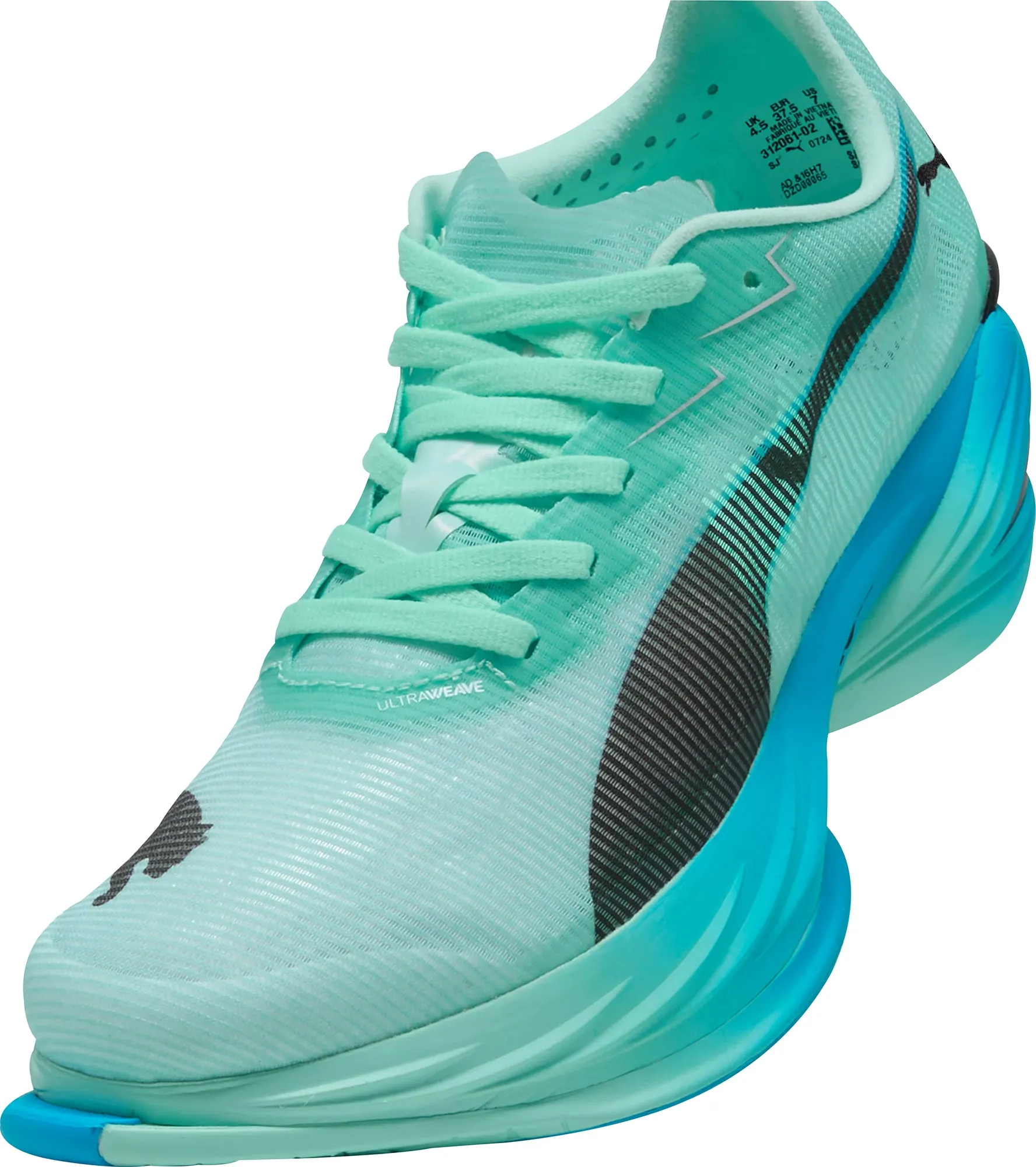 Puma Fast-R Nitro Elite 3 Mens Running Shoes - Green Cozy Footwear