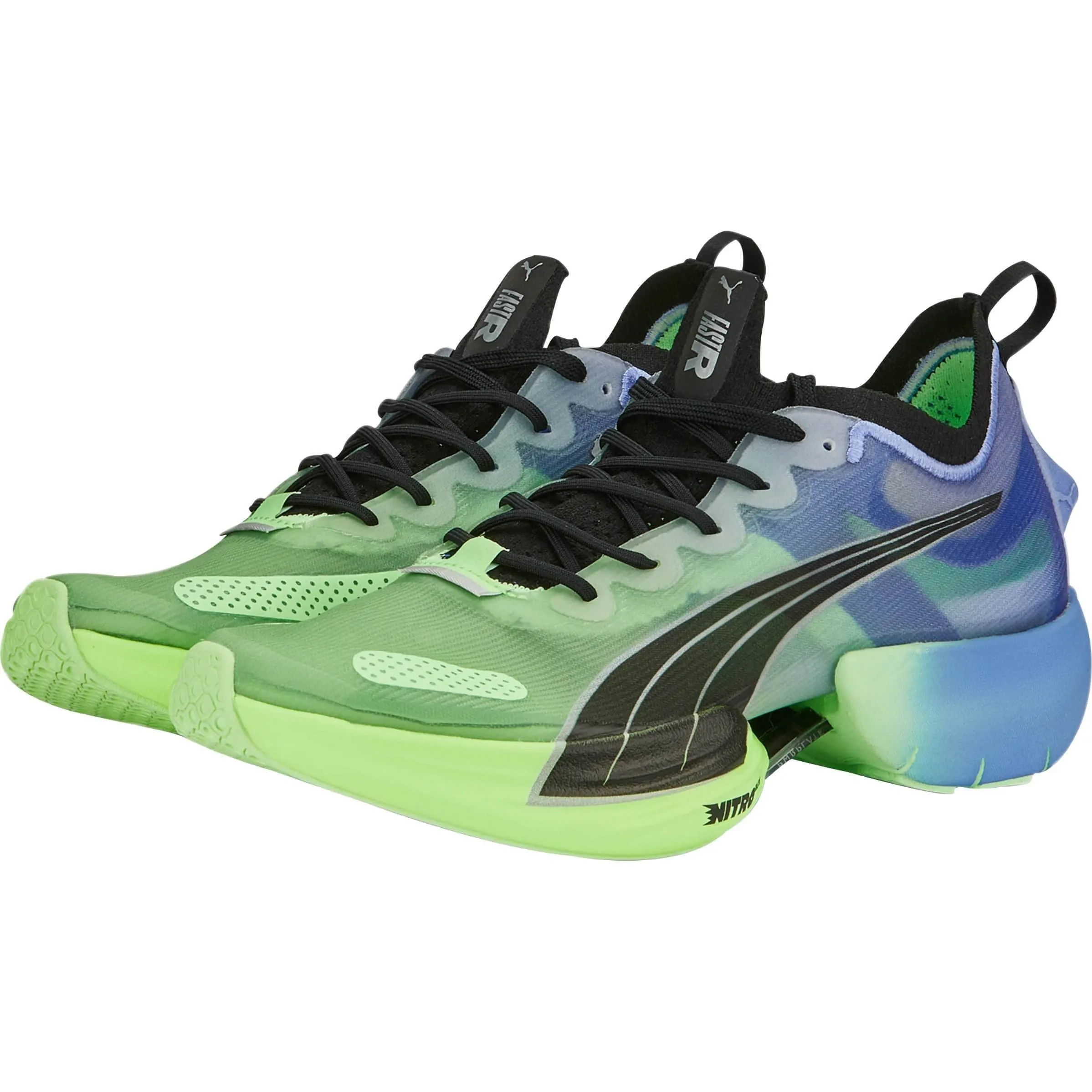 Puma Fast-R Nitro Elite Womens Running Shoes - Purple Cozy Footwear