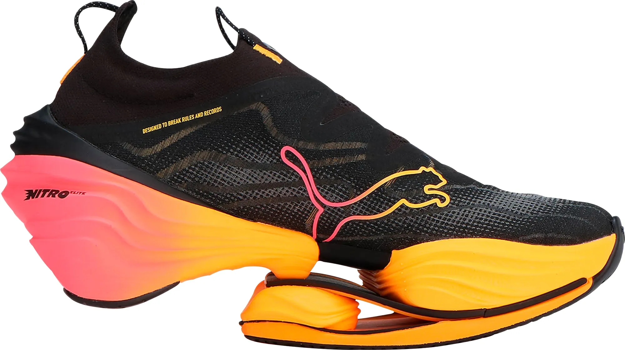 Puma Fast-RB Nitro Elite Mens Running Shoes - Black Cozy Footwear