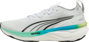 Puma ForeverRun Nitro 2 Mens Running Shoes - White Puma sport shoes with bold branding