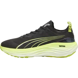Puma ForeverRun Nitro Mens Running Shoes - Black Puma sport shoes with bold branding