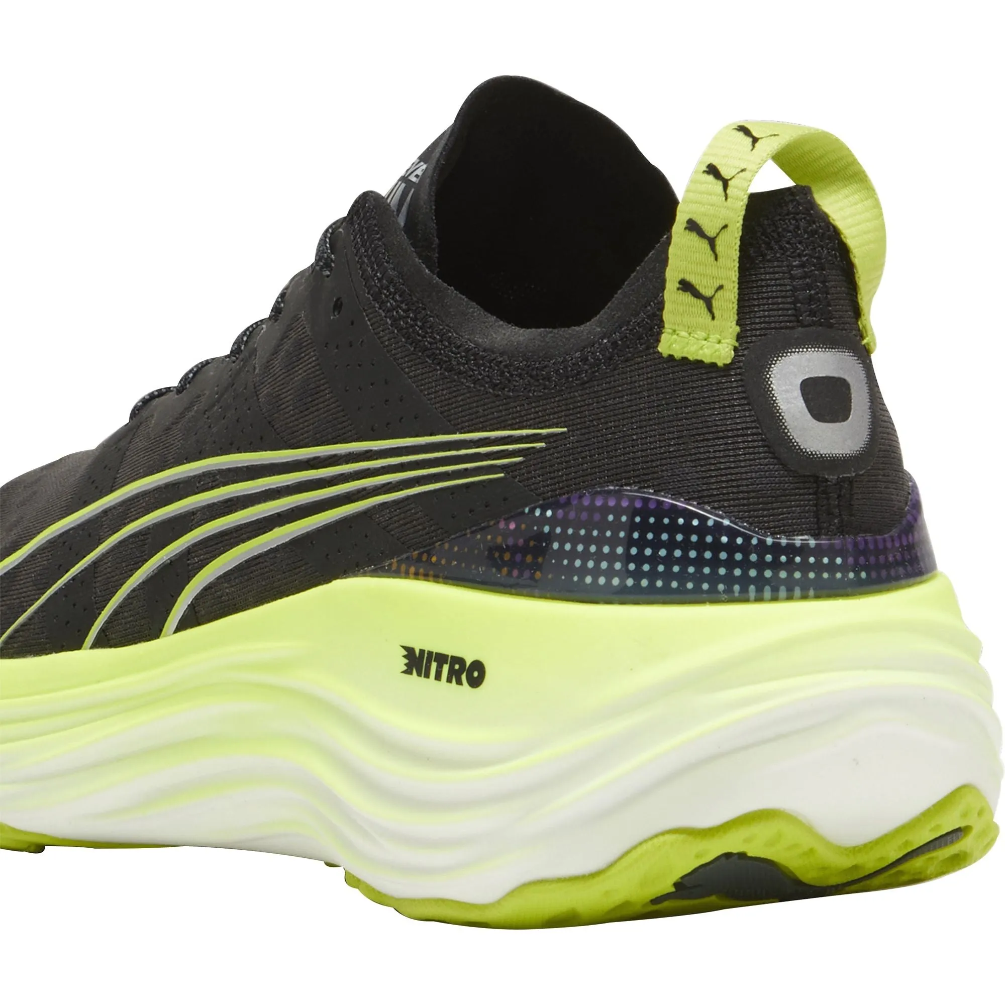 Puma ForeverRun Nitro Mens Running Shoes - Black Cozy Footwear