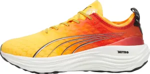 Puma ForeverRun Nitro Mens Running Shoes - Orange Puma sport shoes with bold branding