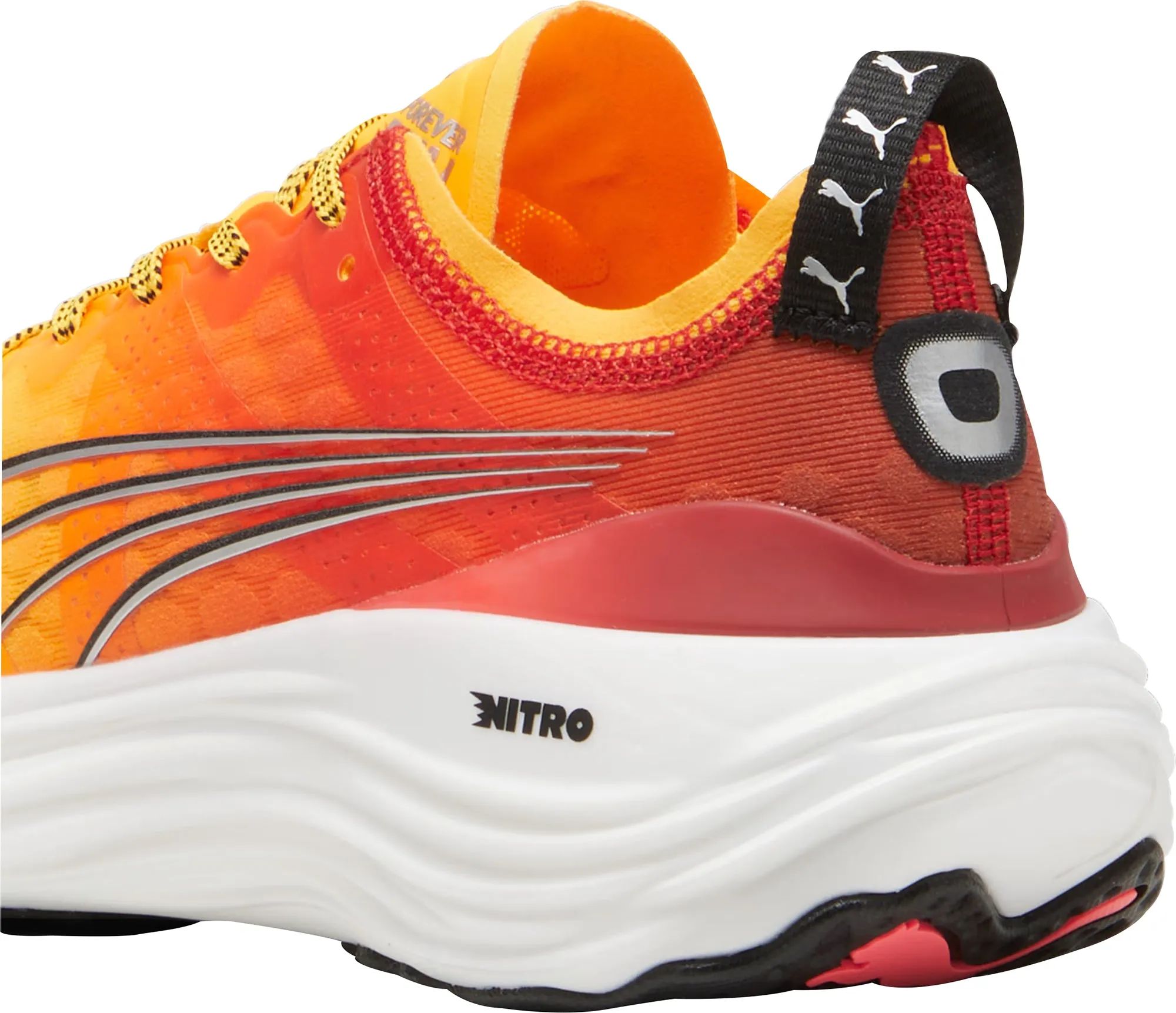 Puma ForeverRun Nitro Womens Running Shoes - Orange Cozy Footwear