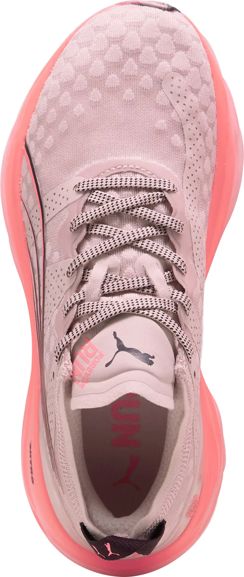 Puma ForeverRun Nitro Womens Running Shoes - Pink Cozy Footwear