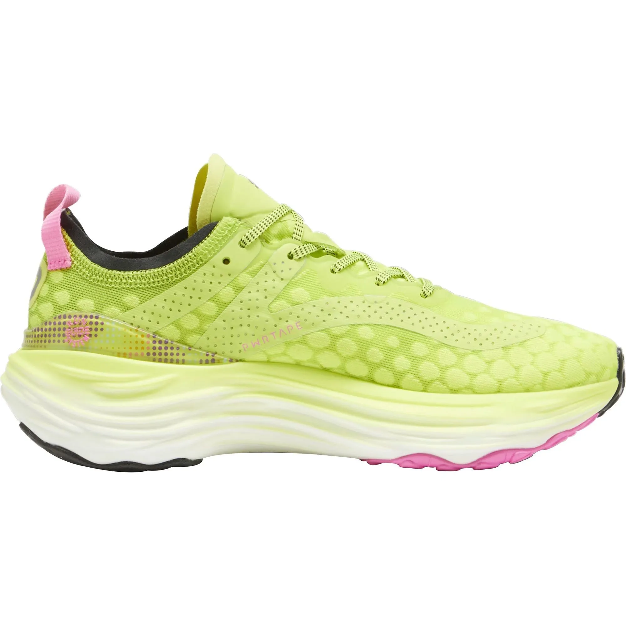 Puma ForeverRun Nitro Womens Running Shoes - Yellow Cozy Footwear