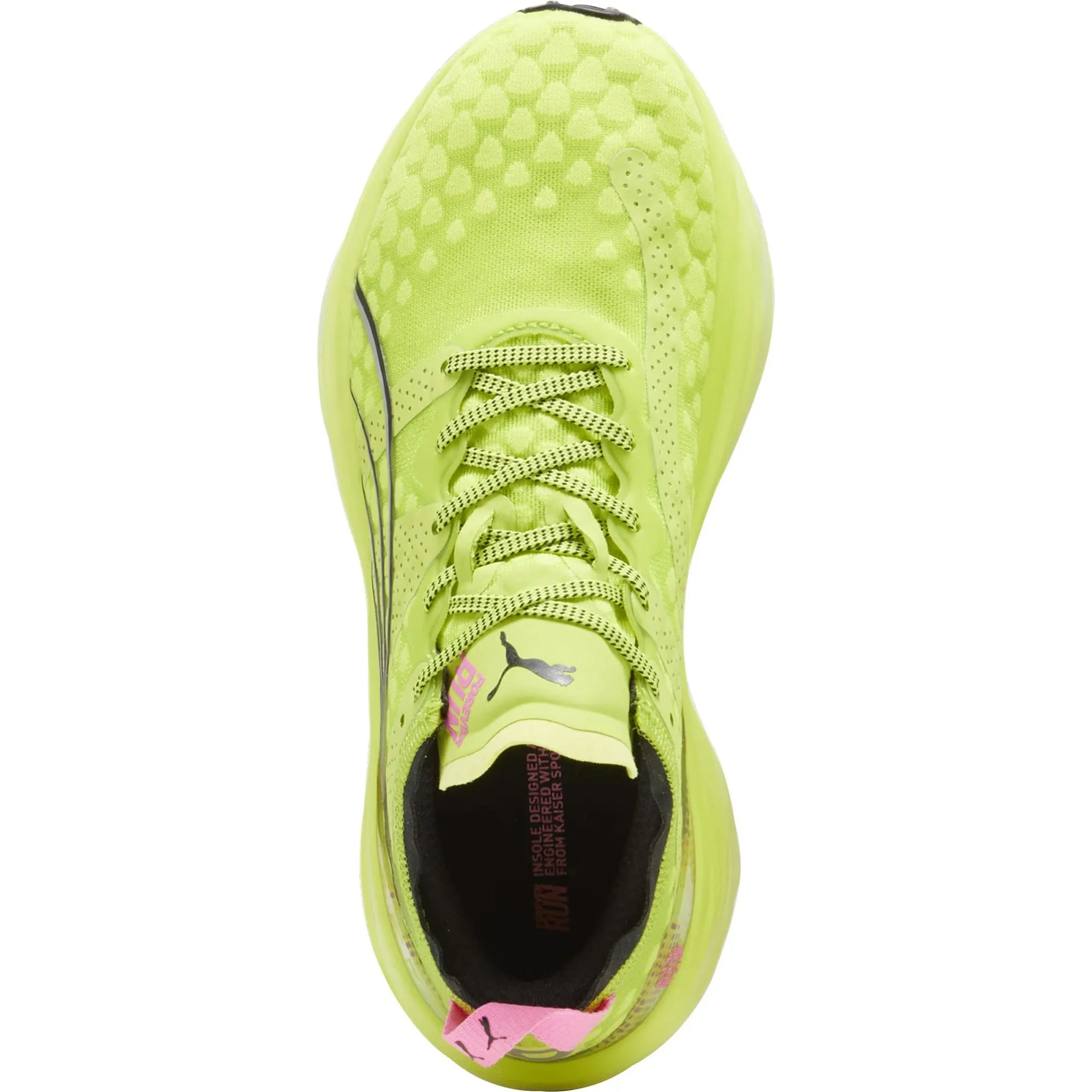Puma ForeverRun Nitro Womens Running Shoes - Yellow Cozy Footwear