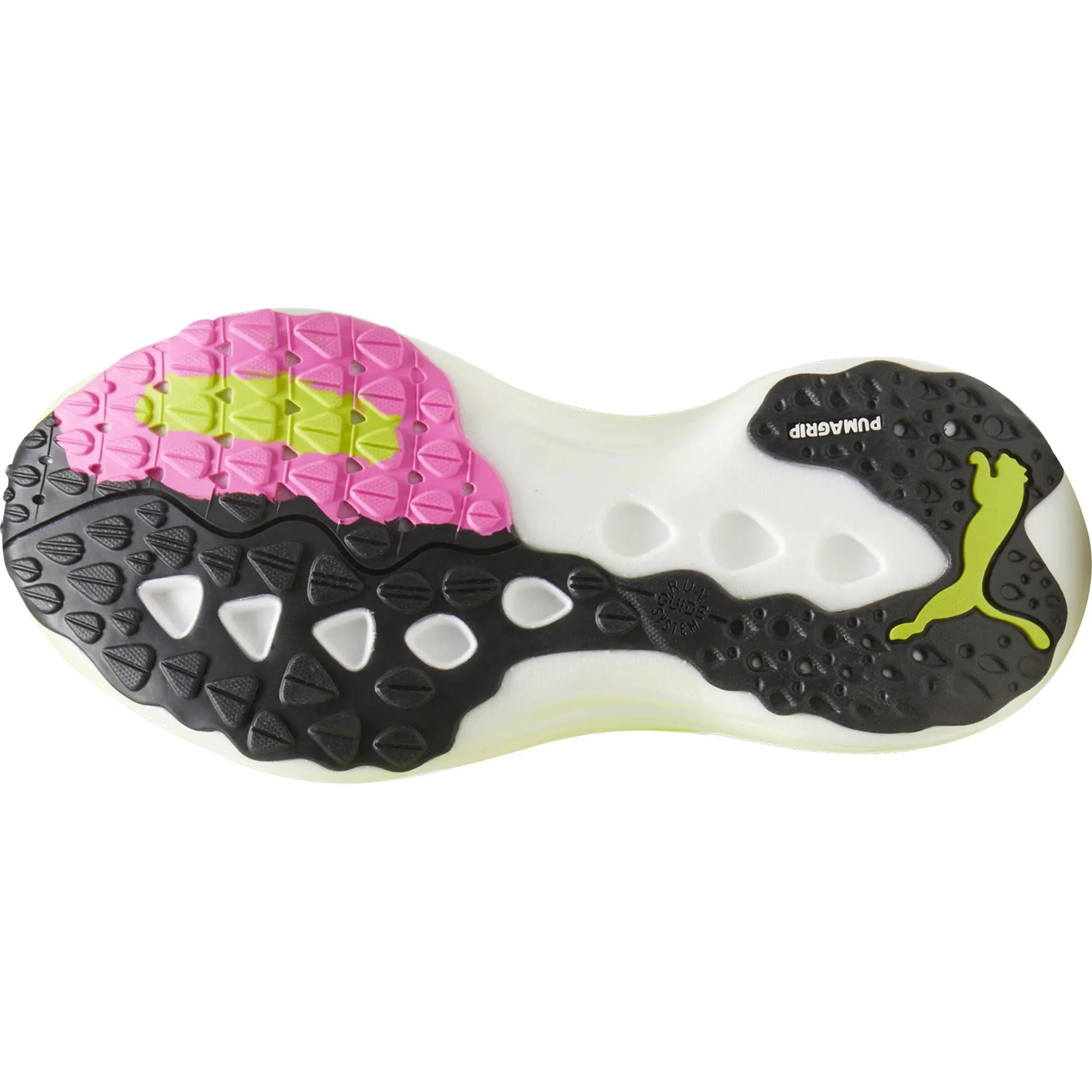 Puma ForeverRun Nitro Womens Running Shoes - Yellow Cozy Footwear