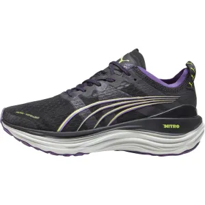 Puma ForeverRun Nitro WTR Womens Running Shoes - Black Puma sport shoes with bold branding