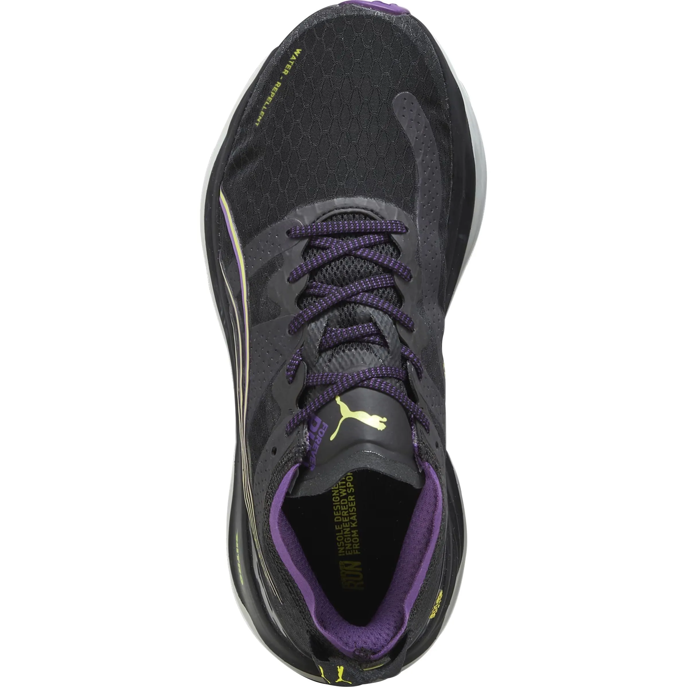 Puma ForeverRun Nitro WTR Womens Running Shoes - Black Cozy Footwear