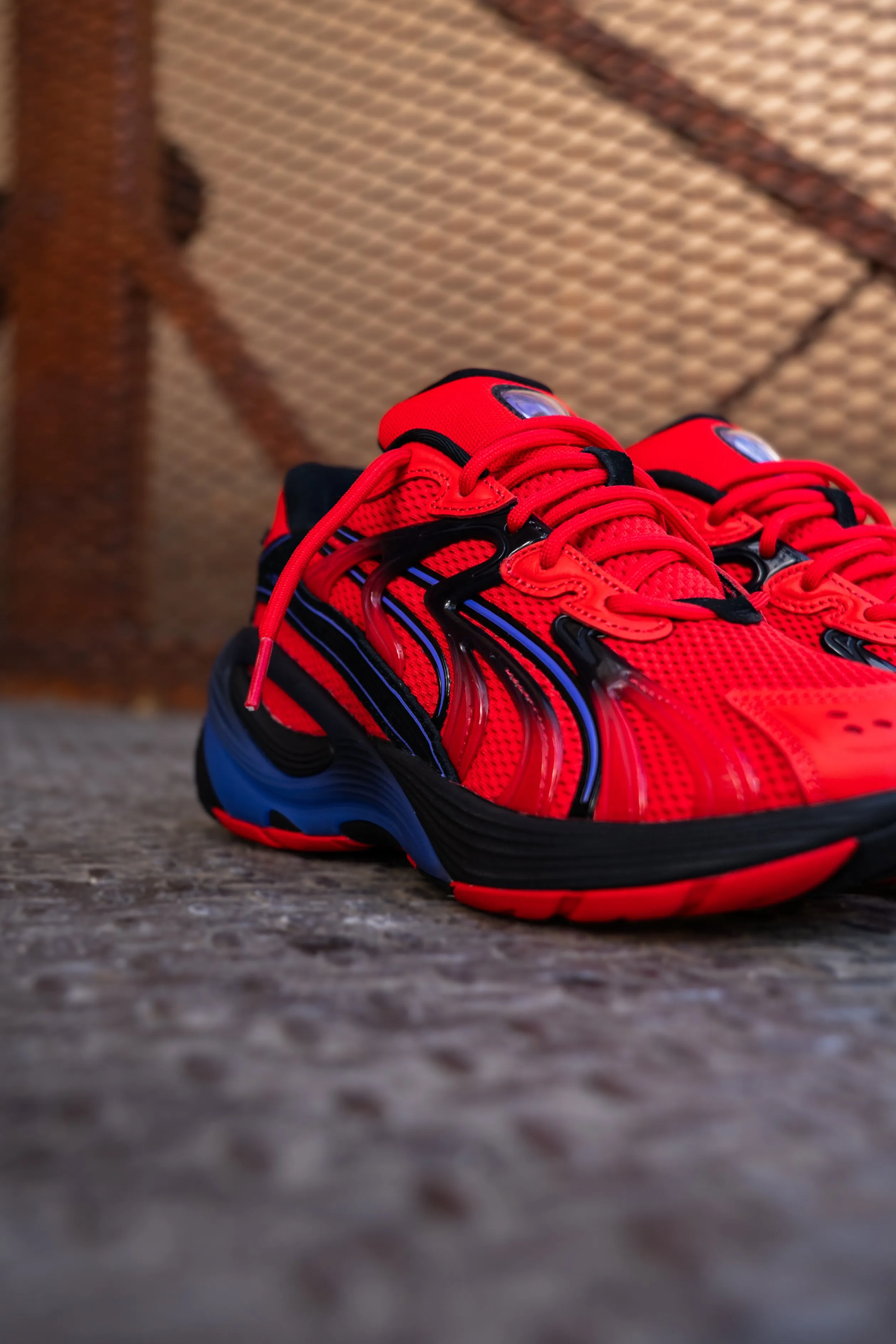 Puma Inverse Rev (Red/Dark Amethyst/Black) Puma athletic shoe visuals