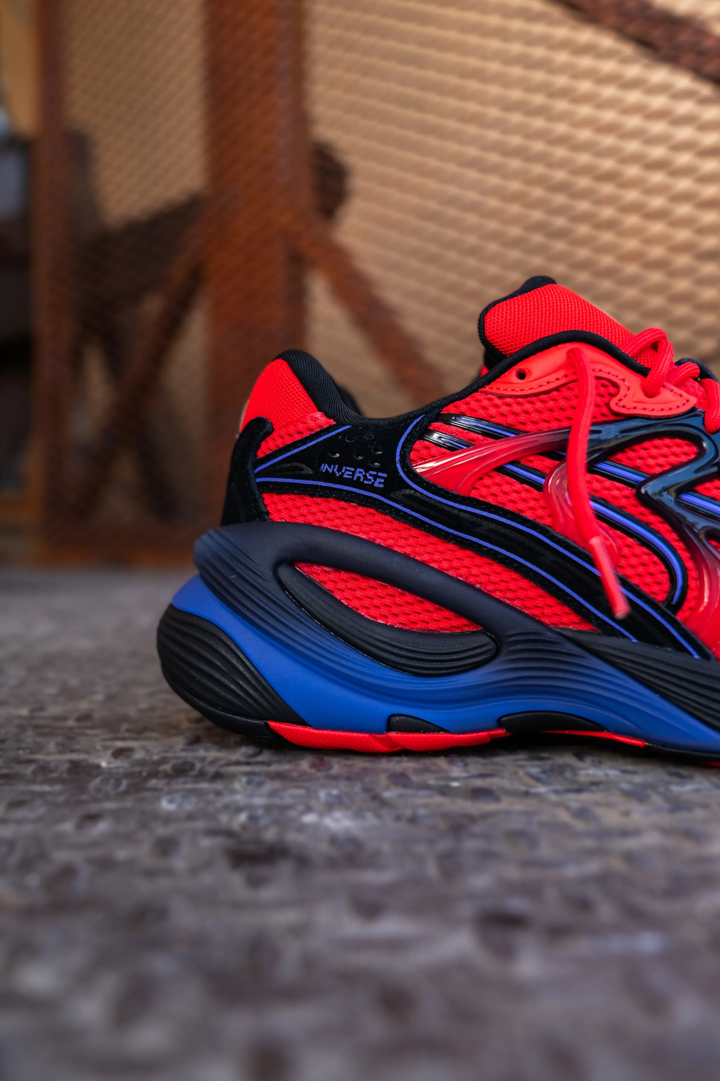 Puma Inverse Rev (Red/Dark Amethyst/Black) Puma athletic shoe visuals