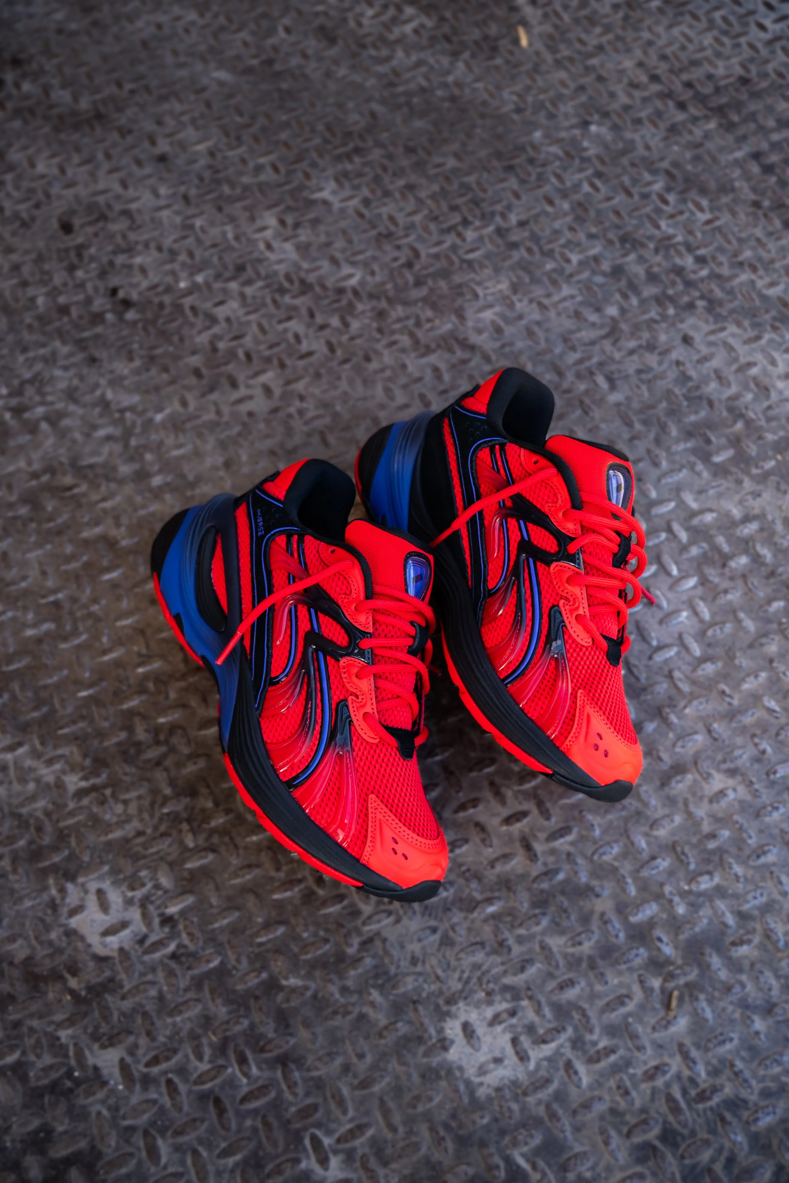 Puma Inverse Rev (Red/Dark Amethyst/Black) Puma athletic shoe visuals