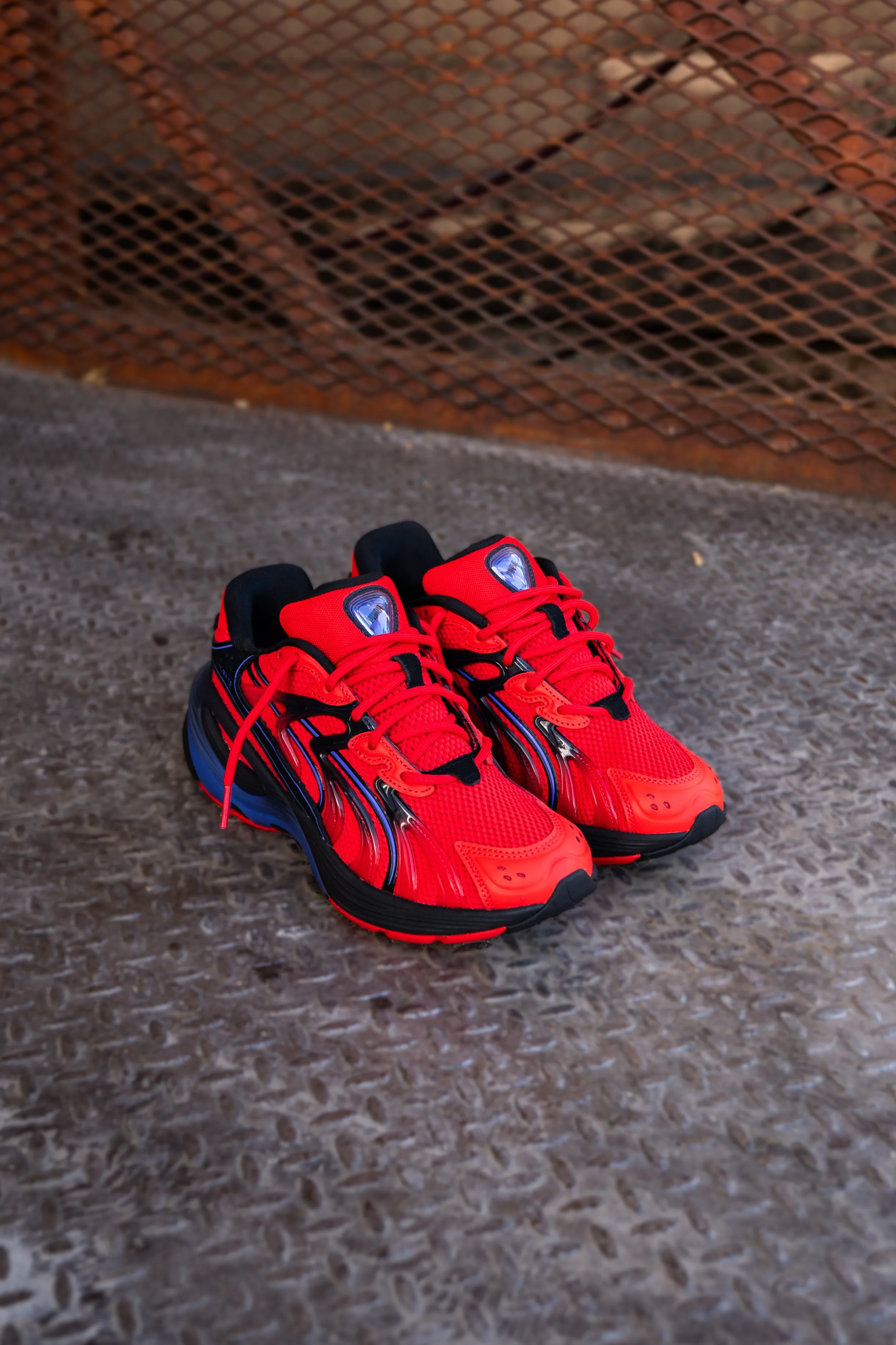 Puma Inverse Rev (Red/Dark Amethyst/Black) Puma athletic shoe visuals