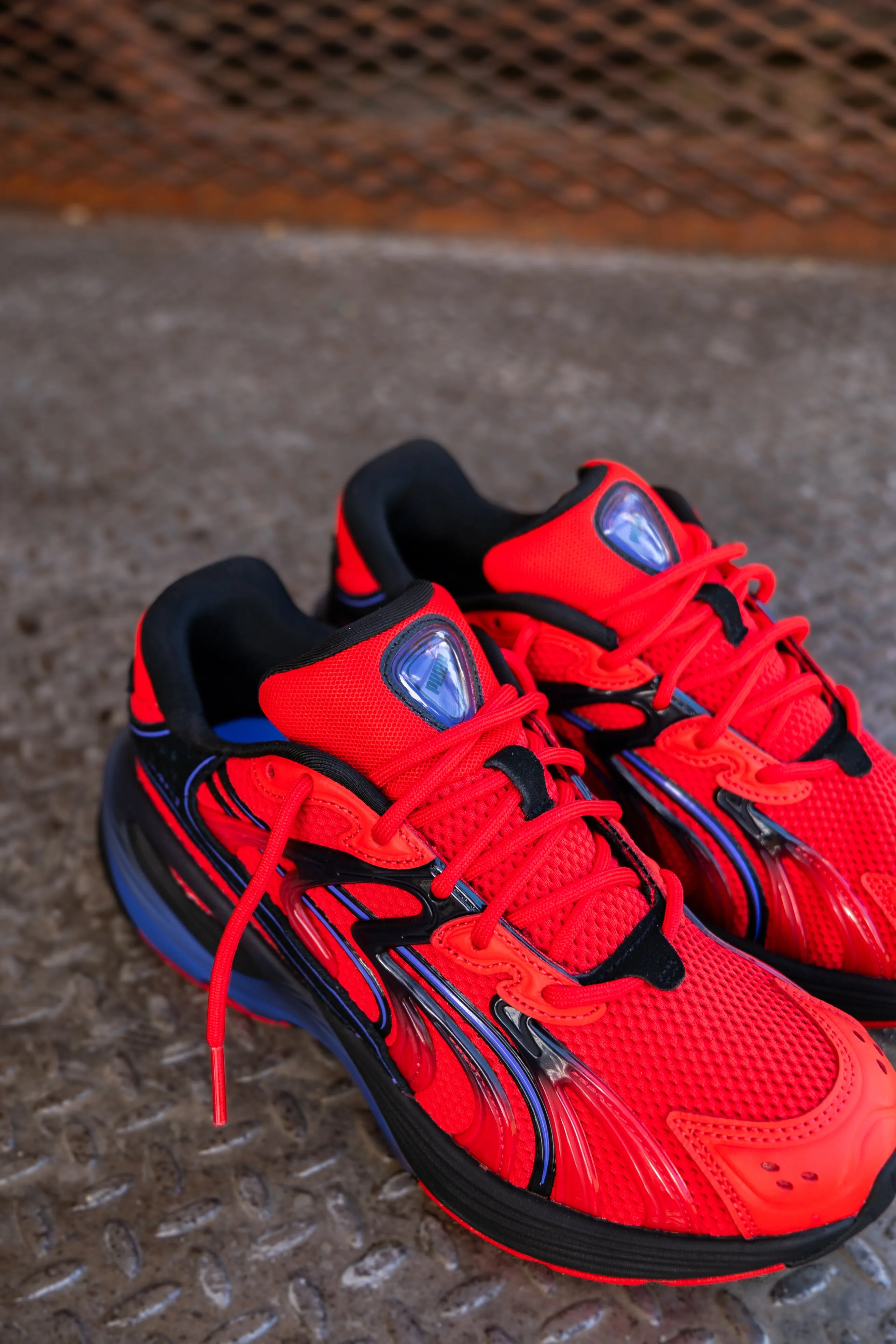 Puma Inverse Rev (Red/Dark Amethyst/Black) Puma athletic shoe visuals