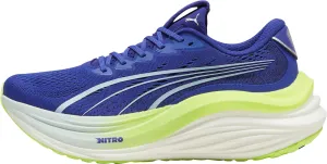 Puma MagMax Nitro Mens Running Shoes - Blue Puma sport shoes with bold branding