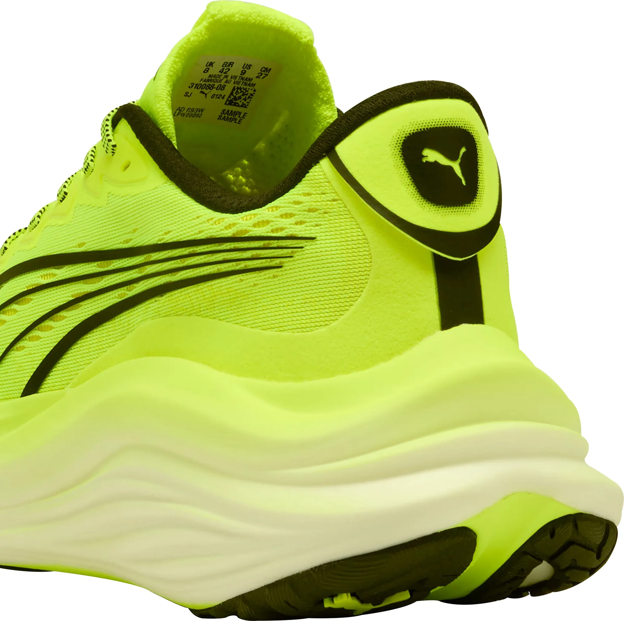 Puma MagMax Nitro Mens Running Shoes - Yellow Cozy Footwear