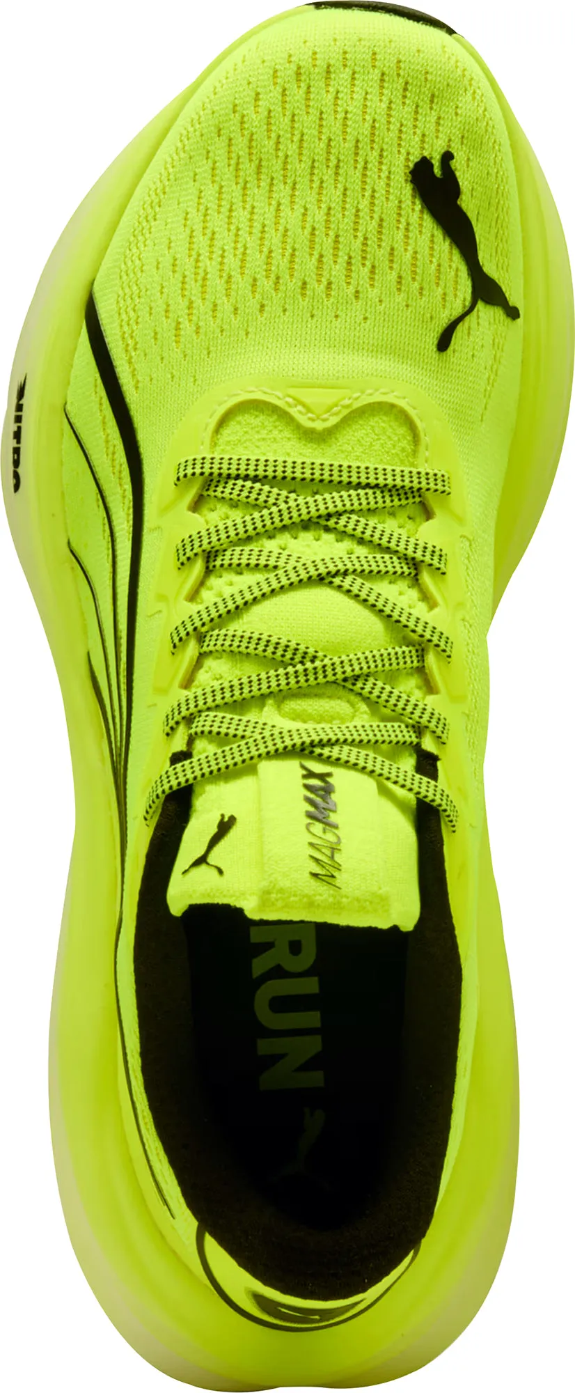 Puma MagMax Nitro Mens Running Shoes - Yellow Cozy Footwear