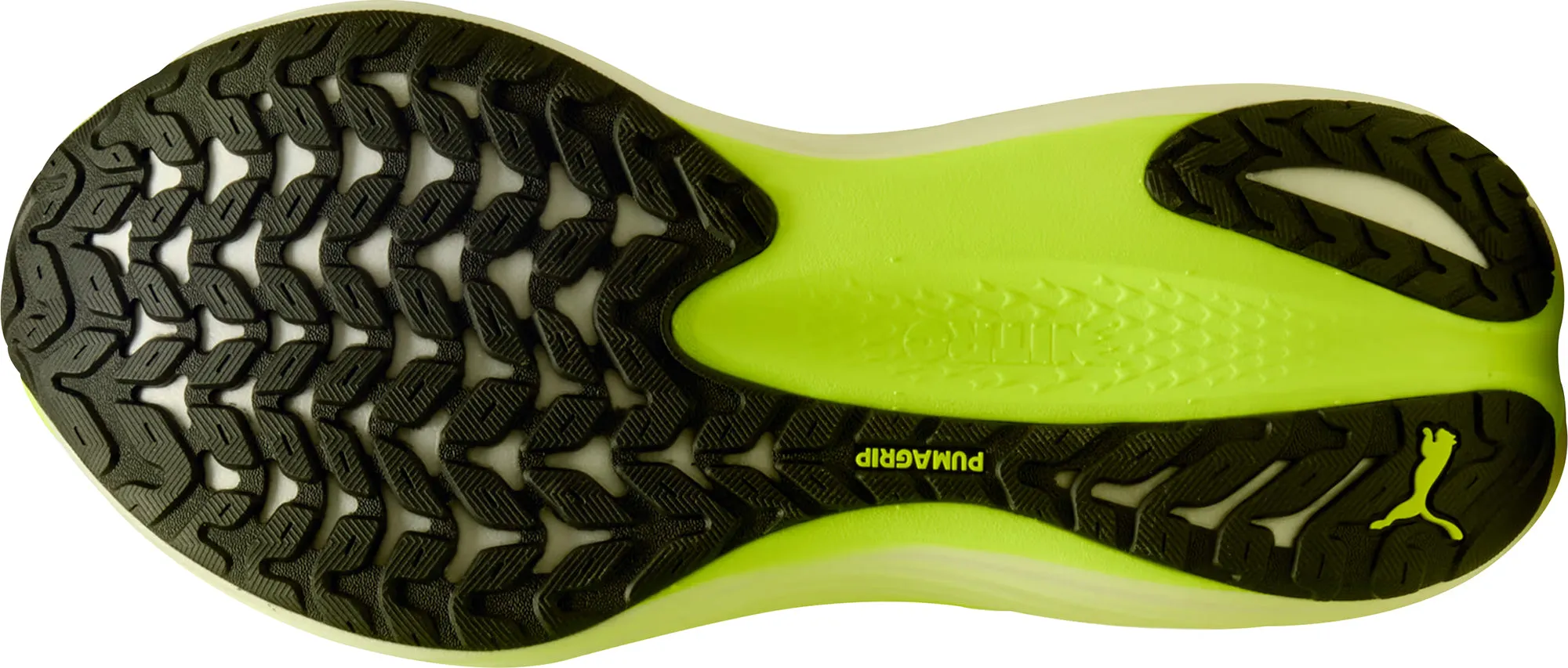 Puma MagMax Nitro Mens Running Shoes - Yellow Cozy Footwear
