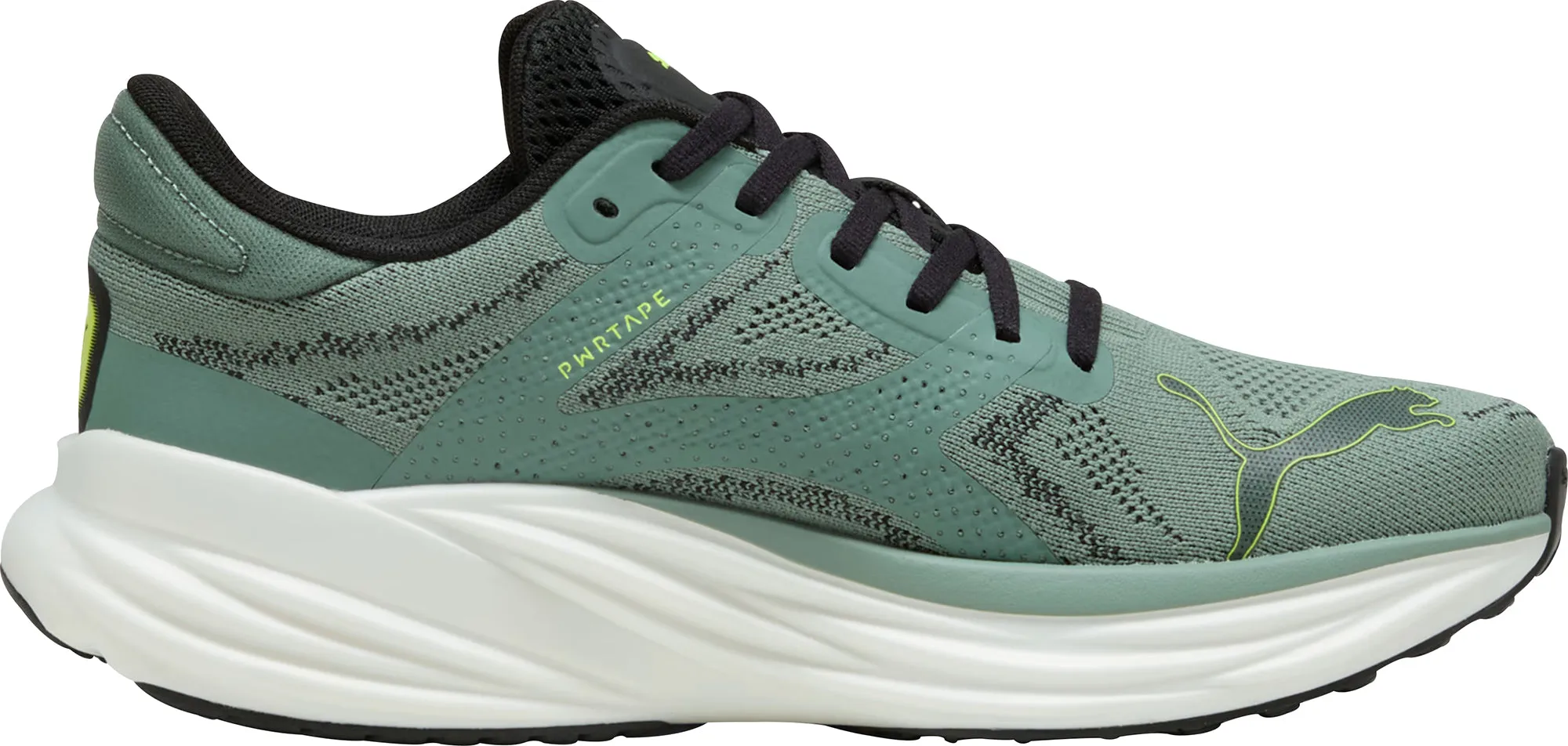 Puma Magnify Nitro 2 Mens Running Shoes - Green Cozy Footwear