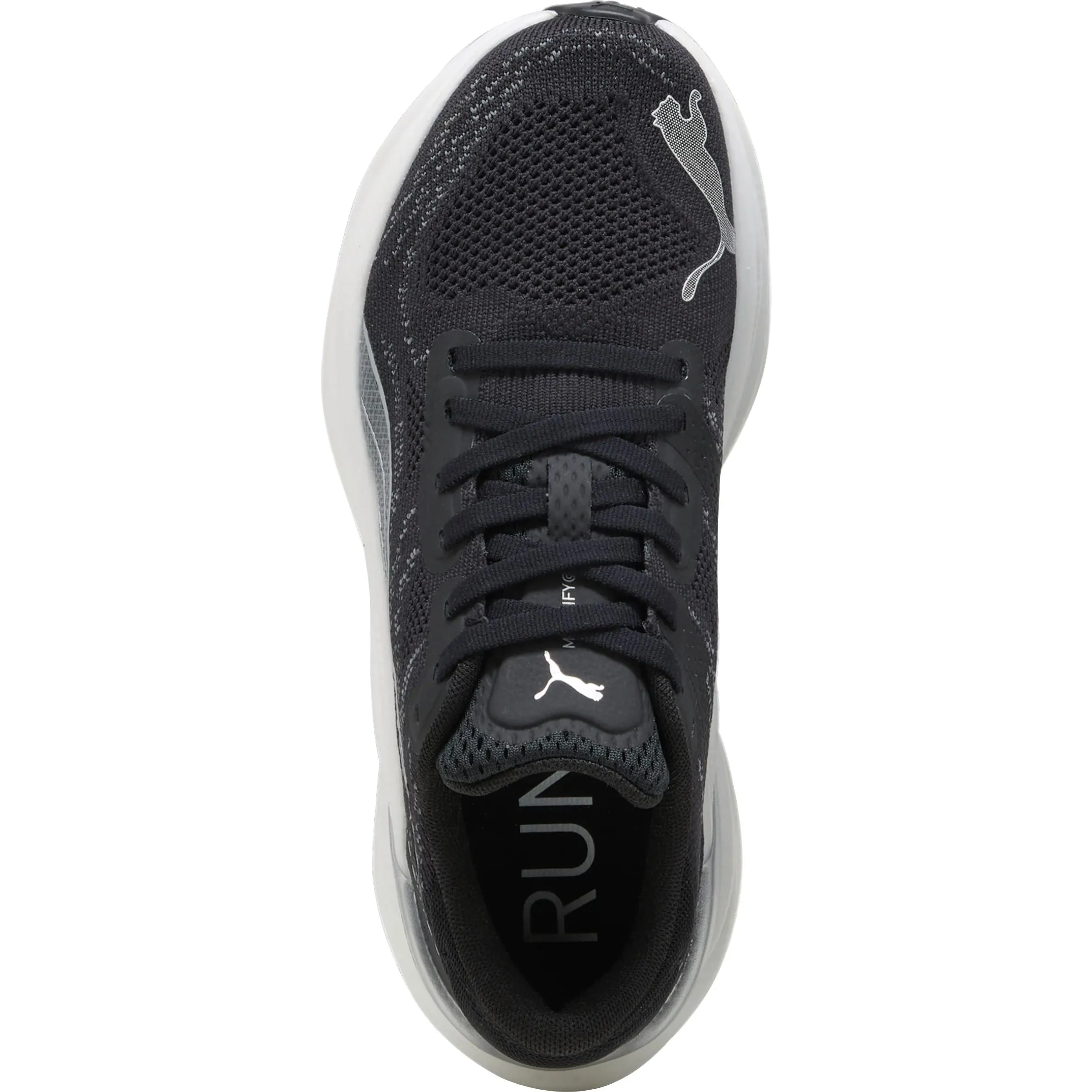Puma Magnify Nitro 2 Womens Running Shoes - Black Cozy Footwear