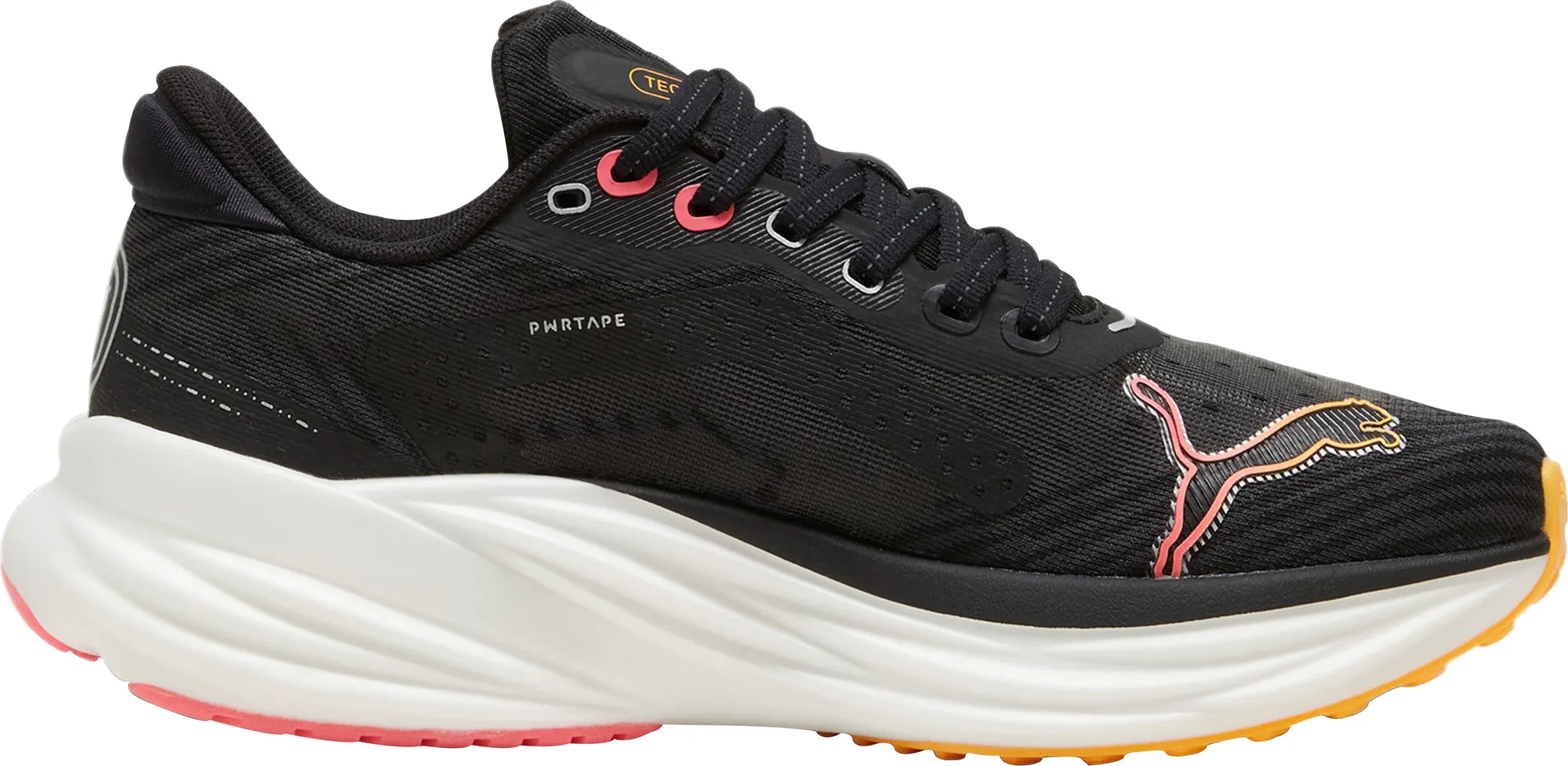 Puma Magnify Nitro 2 Womens Running Shoes - Black Cozy Footwear