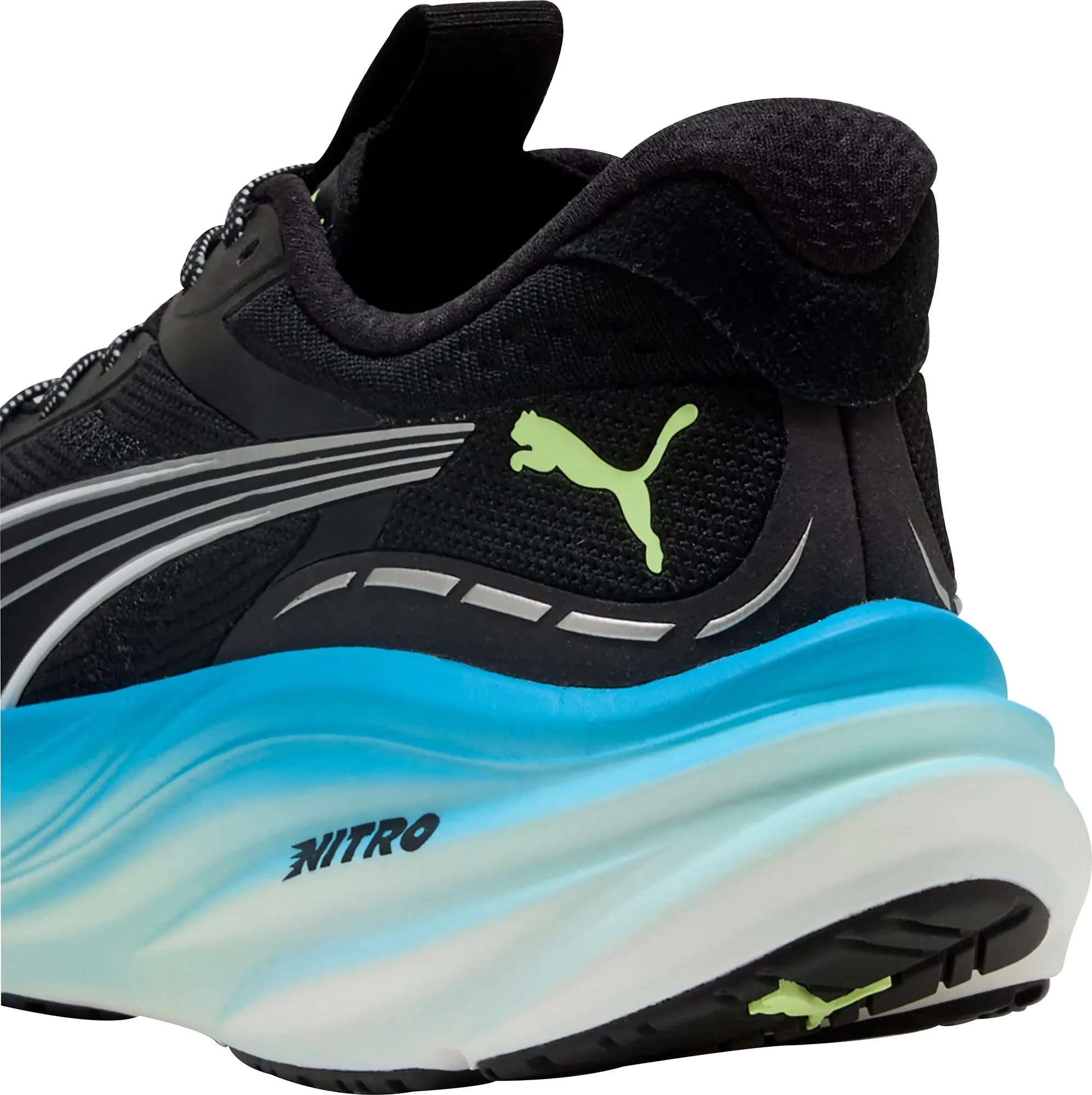 Puma Magnify Nitro 3 Mens Running Shoes - Black Cozy Footwear