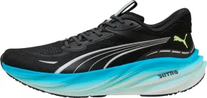 Puma Magnify Nitro 3 Mens Running Shoes - Black Puma sport shoes with bold branding