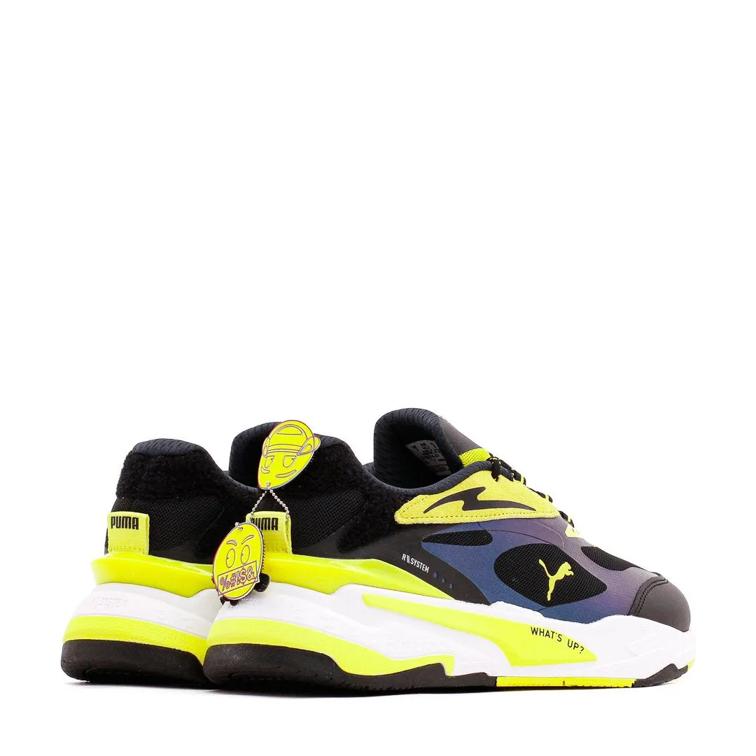 Puma Men RS Fast x Emoji Silver Yellow Black 375374-01 Puma casual footwear shots