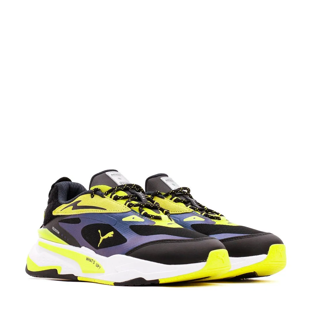 Puma Men RS Fast x Emoji Silver Yellow Black 375374-01 Puma casual footwear shots