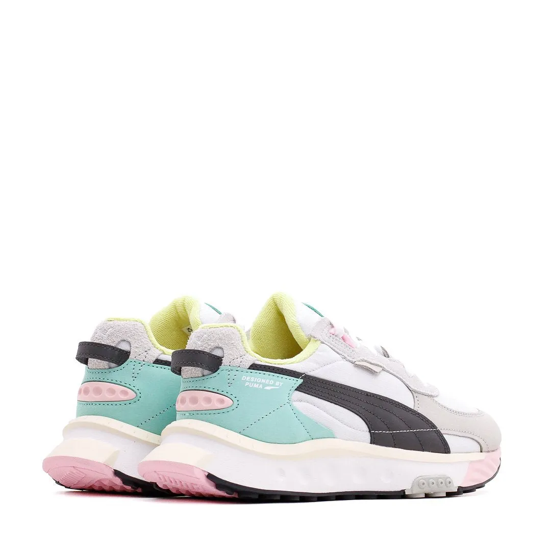 Puma Men Wild Ride Layers White Ebony 380697-03 Puma casual footwear shots