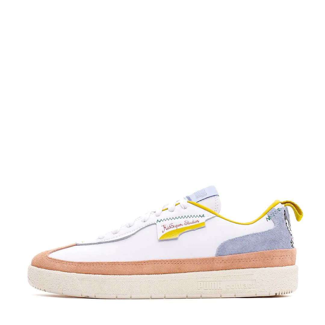 Puma Men x KidSuper Studios Olso-City White Peach Beige 373512-01 Puma casual footwear shots