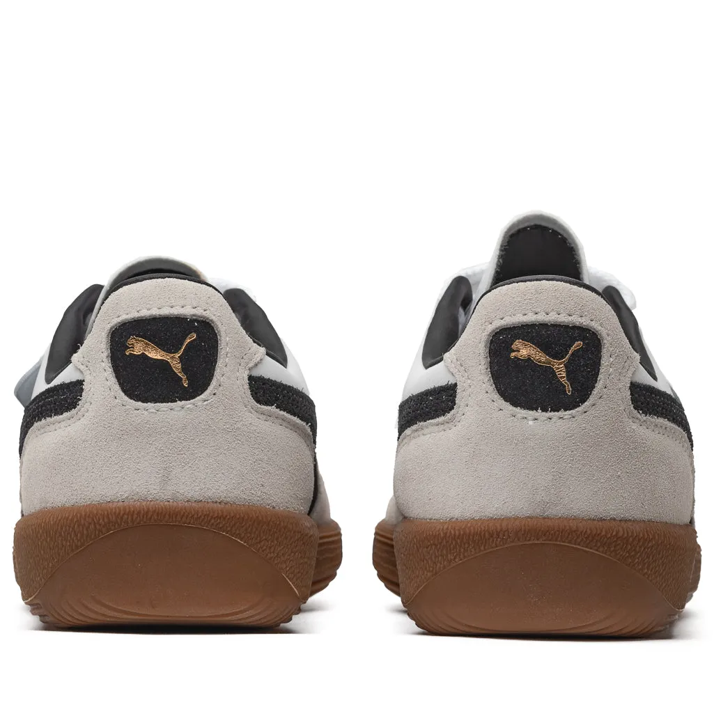 Puma Palermo Leather - White/Vapor Grey Puma trainer style images