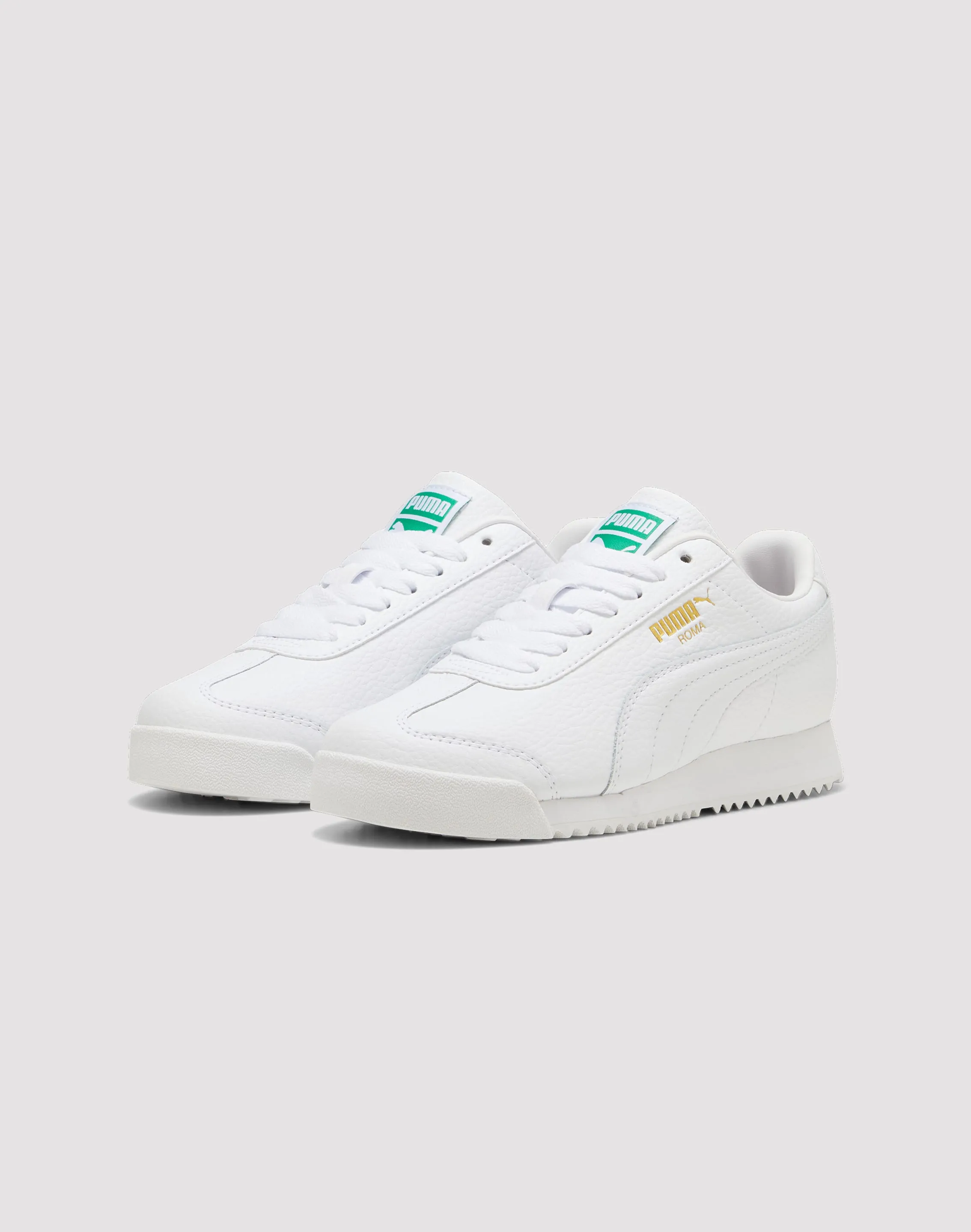Puma Roma Grade School Kids' "White" Memory Foam Shoes