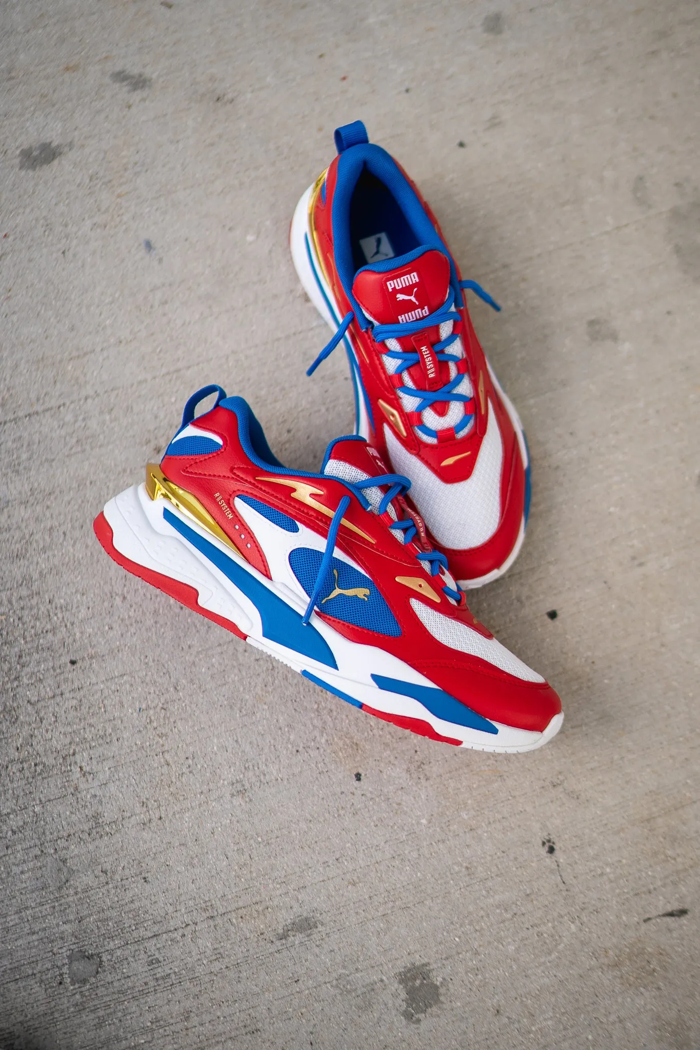 Puma RS-Fast RWB (Red/White) Puma athletic shoe visuals
