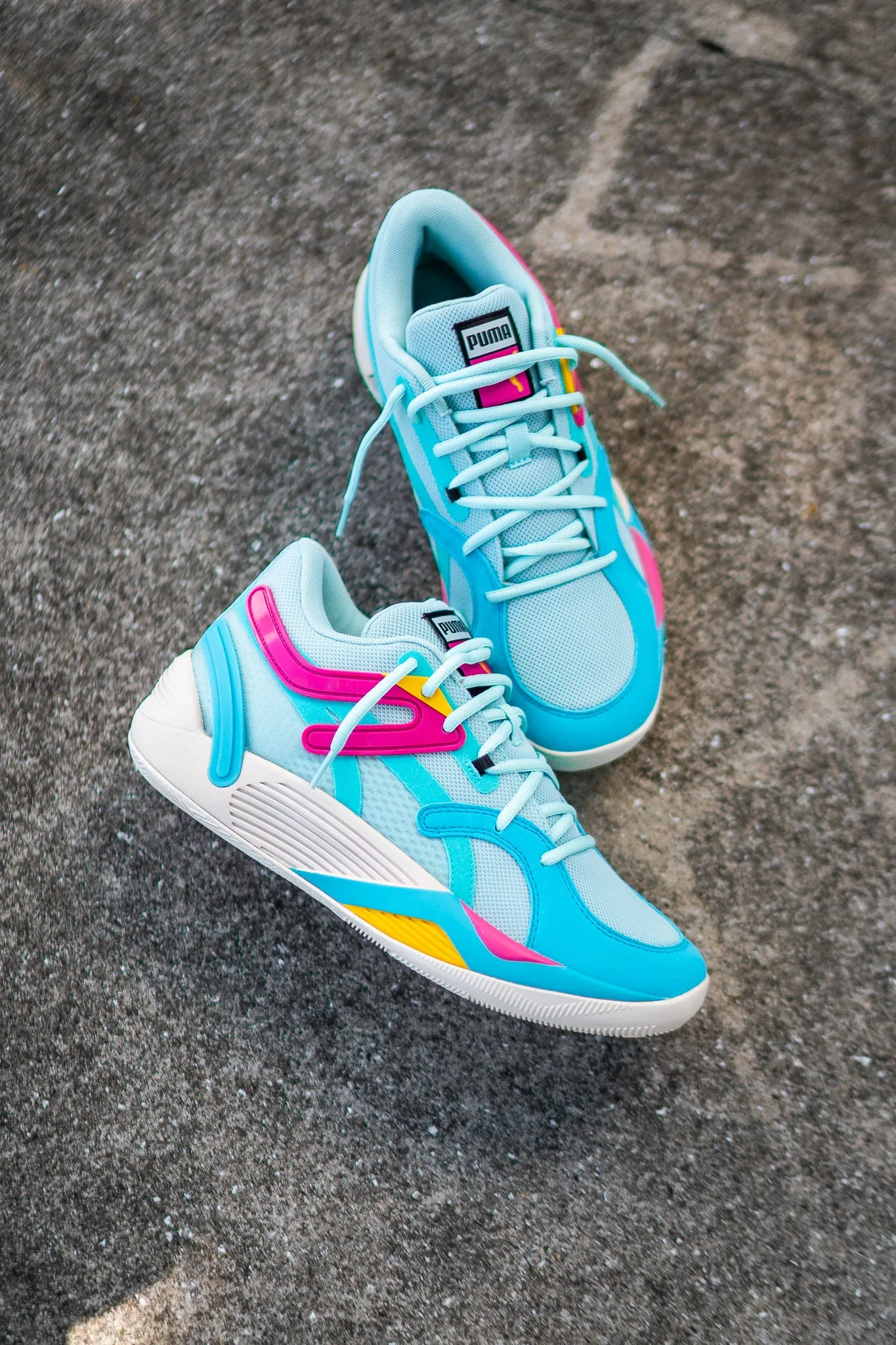 Puma TRC Blaze Court (Miami) Puma athletic shoe visuals