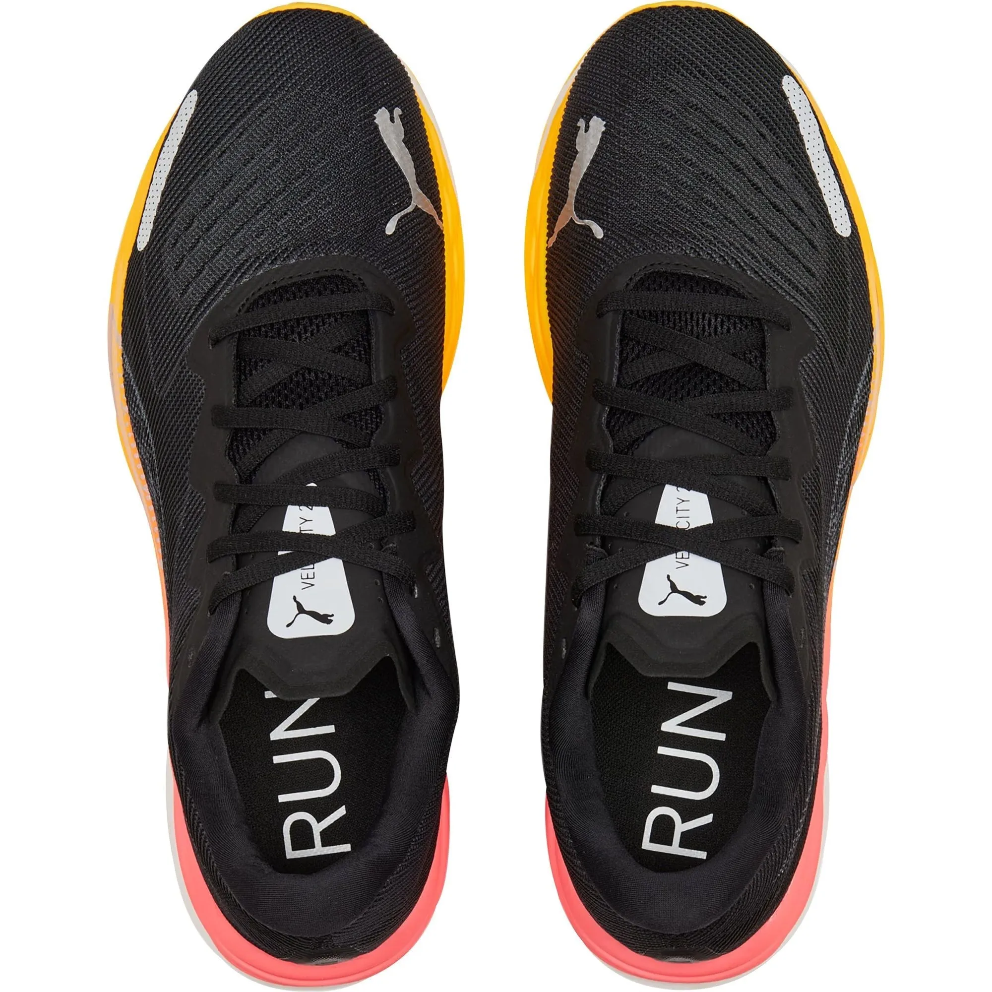 Puma Velocity Nitro 2 Mens Running Shoes - Black Cozy Footwear