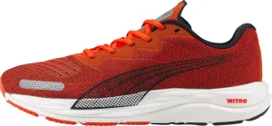Puma Velocity Nitro 2 Mens Running Shoes - Red Puma sport shoes with bold branding