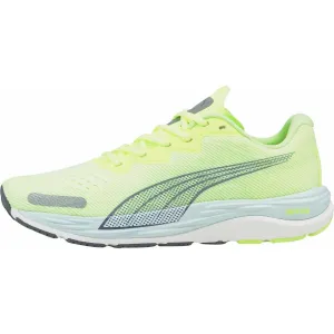 Puma Velocity Nitro 2 Mens Running Shoes - Yellow Puma sport shoes with bold branding
