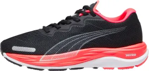 Puma Velocity Nitro 2 Womens Running Shoes - Black Puma sport shoes with bold branding