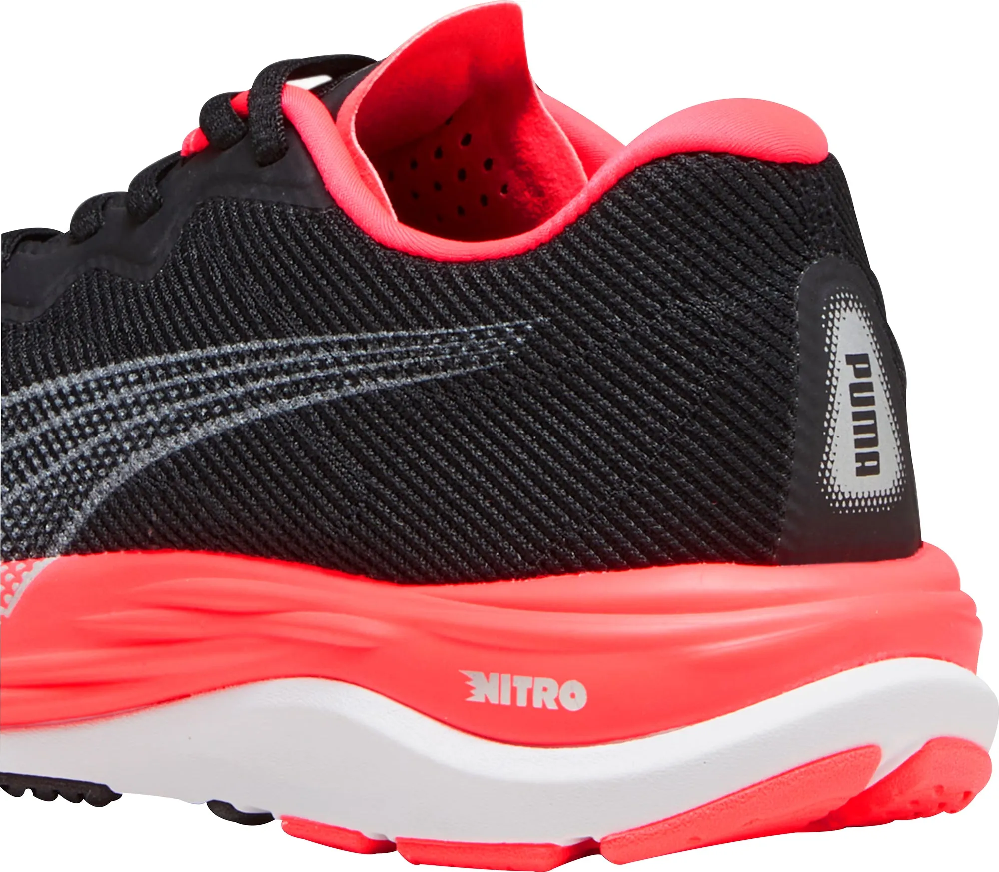 Puma Velocity Nitro 2 Womens Running Shoes - Black Cozy Footwear