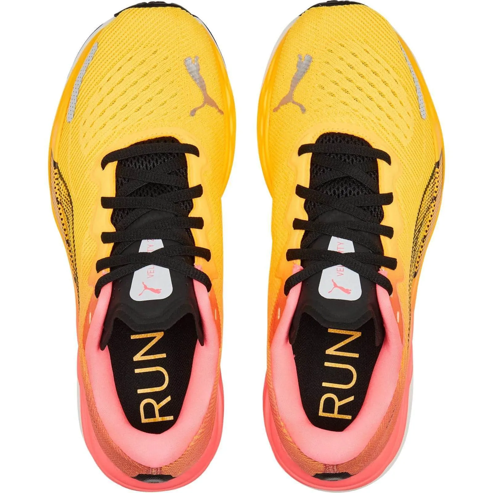 Puma Velocity Nitro 2 Womens Running Shoes - Orange Cozy Footwear
