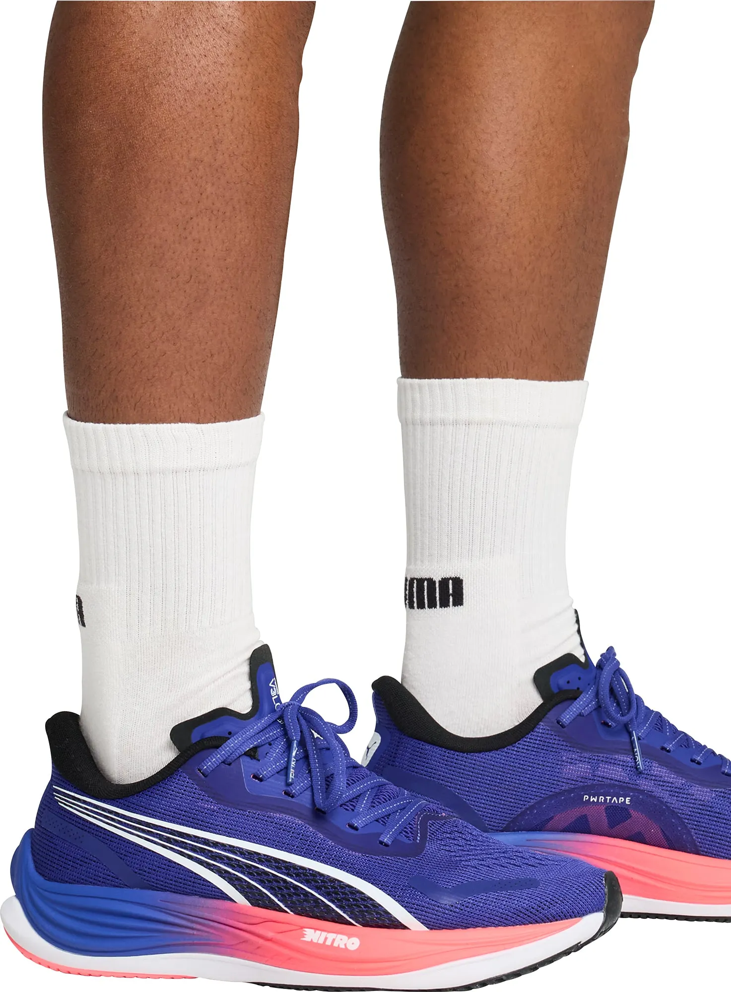Puma Velocity Nitro 3 Mens Running Shoes - Blue Cozy Footwear