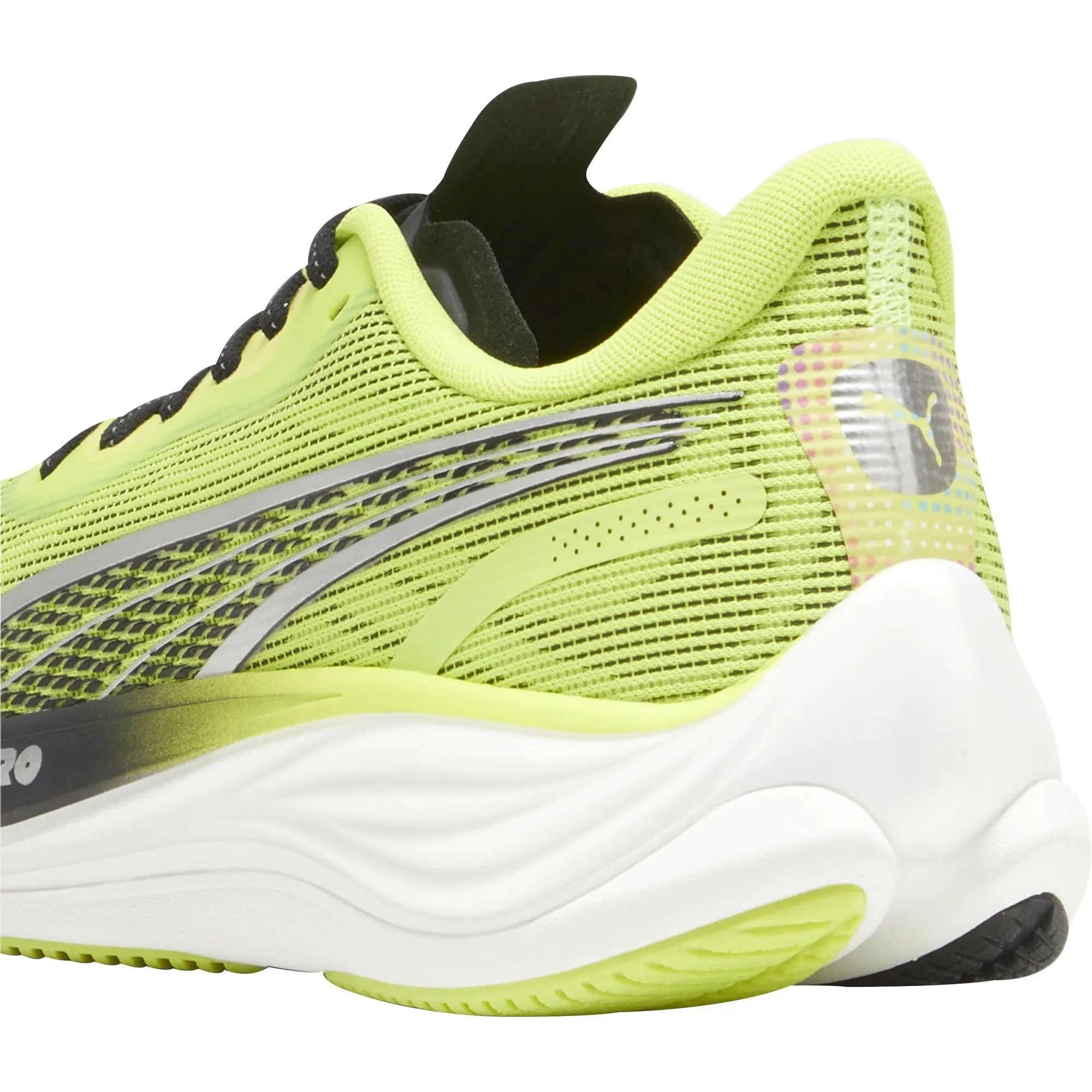Puma Velocity Nitro 3 Mens Running Shoes - Green Cozy Footwear