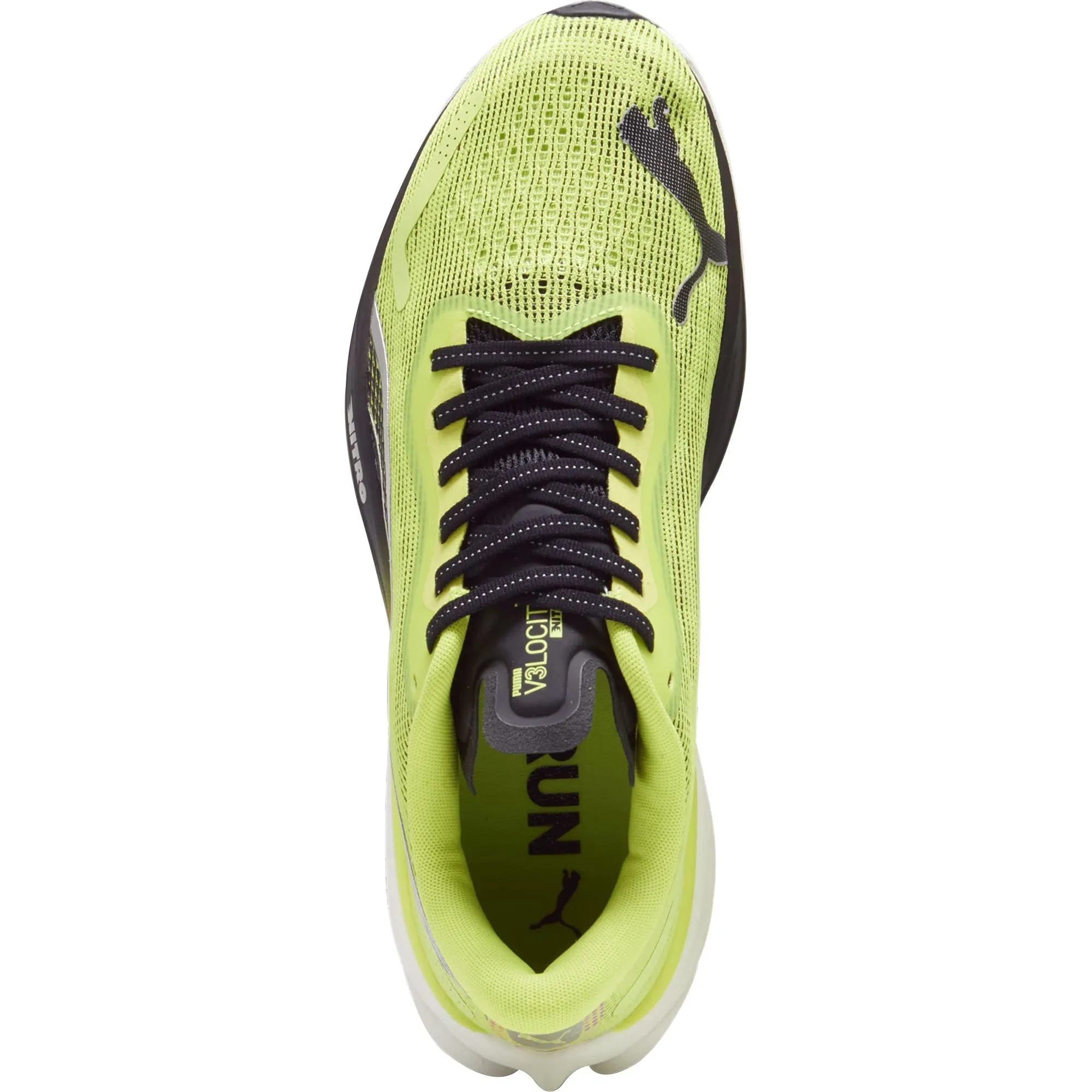 Puma Velocity Nitro 3 Mens Running Shoes - Green Cozy Footwear
